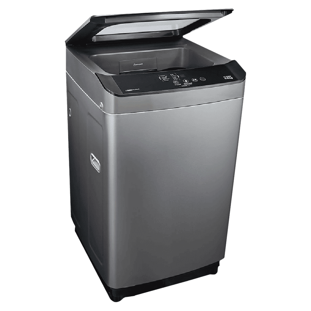 VOLTAS beko 7 kg 5 Star Fully Automatic Top Load Washing Machine (WTL70UPGC, IPX4 Control Panel, Grey)_6