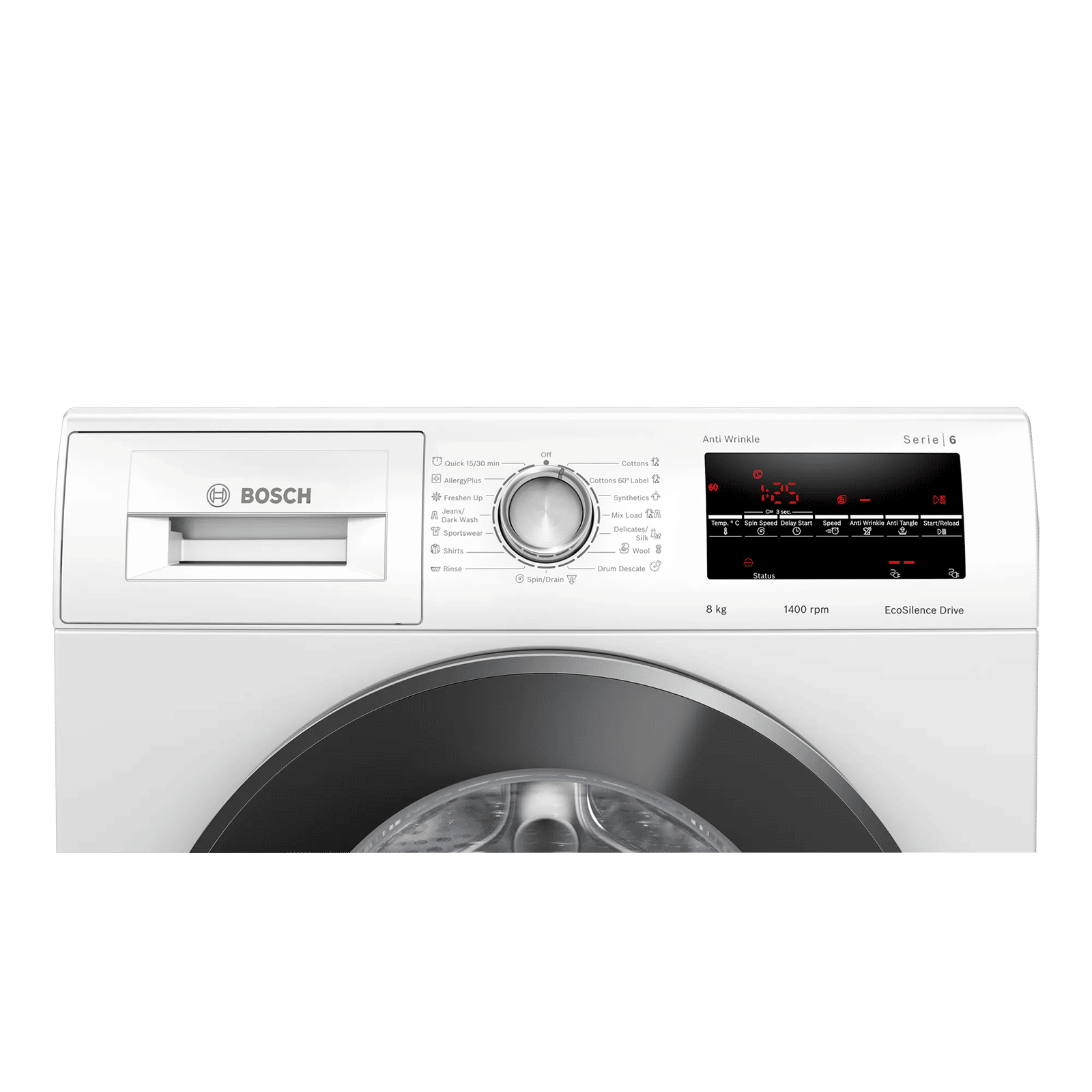 BOSCH 8 kg 5 Star Inverter Fully Automatic Front Load Washing Machine (Series 6, WAJ2846WIN, EcoSilence Drive, White) BOSCH 8 kg 5 Star Inverter Fully Automatic Front Load Washing Machine (Series 6, WAJ2846WIN, EcoSilence Drive, White)_4