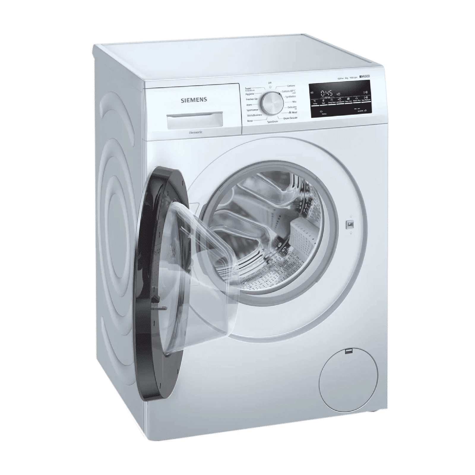SIEMENS 8 kg 5 Star Inverter Fully Automatic Front Load Washing Machine (iQ500, WM14J46WIN, Wave Drum, White) SIEMENS 8 kg 5 Star Inverter Fully Automatic Front Load Washing Machine (iQ500, WM14J46WIN, Wave Drum, White)_7