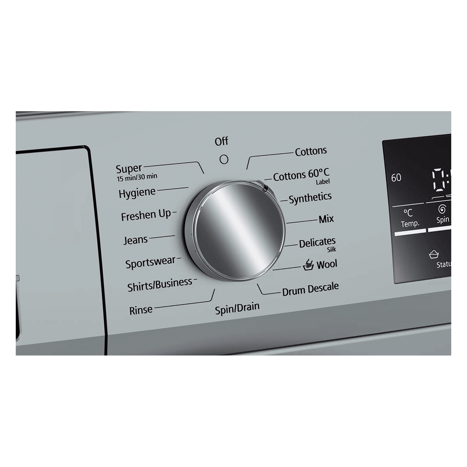 SIEMENS 8 kg 5 Star Inverter Fully Automatic Front Load Washing Machine (iQ500, WM14J46WIN, Wave Drum, White) SIEMENS 8 kg 5 Star Inverter Fully Automatic Front Load Washing Machine (iQ500, WM14J46WIN, Wave Drum, White)_8