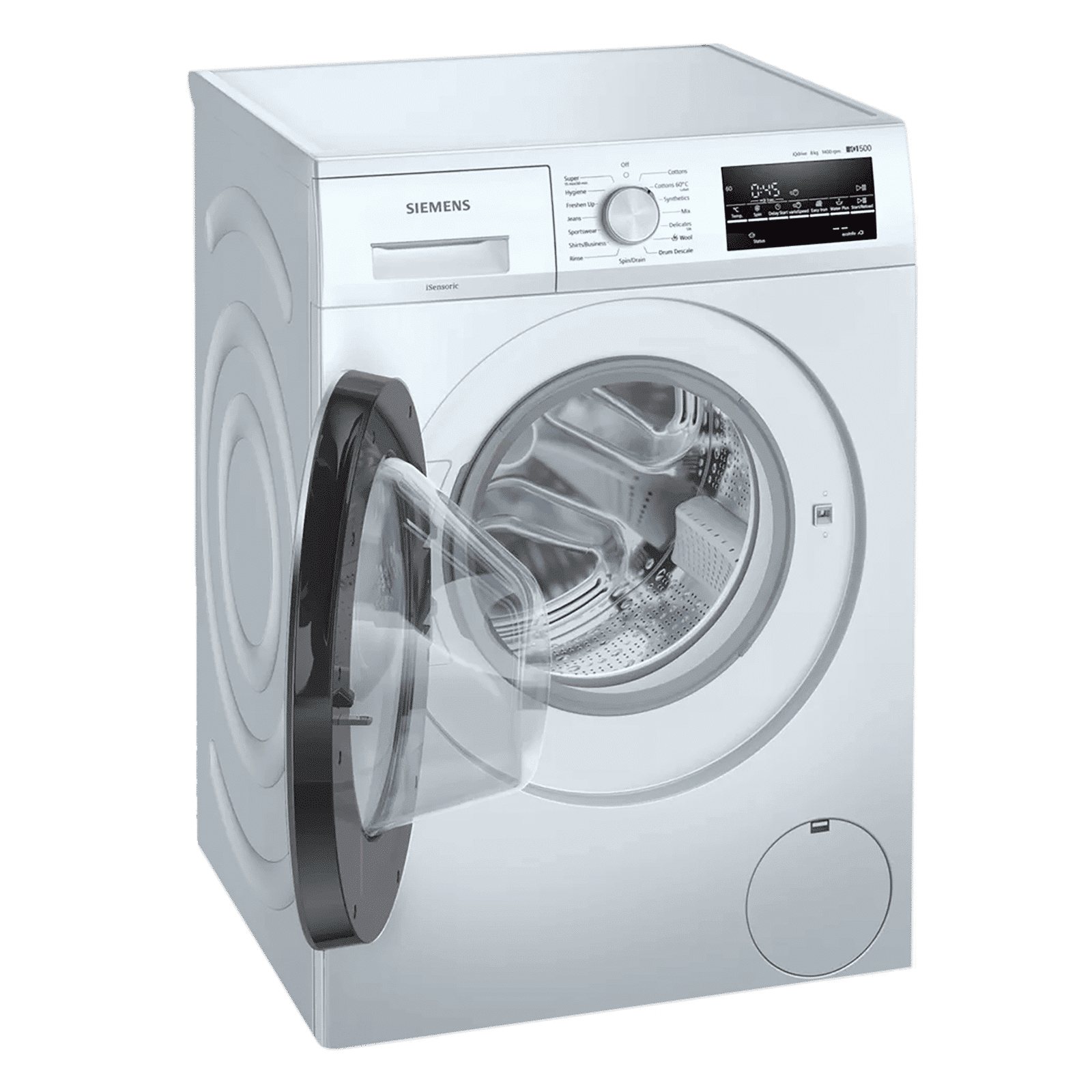 SIEMENS 8 kg 5 Star Inverter Fully Automatic Front Load Washing Machine (iQ500, WM14J46WIN, Wave Drum, White) SIEMENS 8 kg 5 Star Inverter Fully Automatic Front Load Washing Machine (iQ500, WM14J46WIN, Wave Drum, White)_10