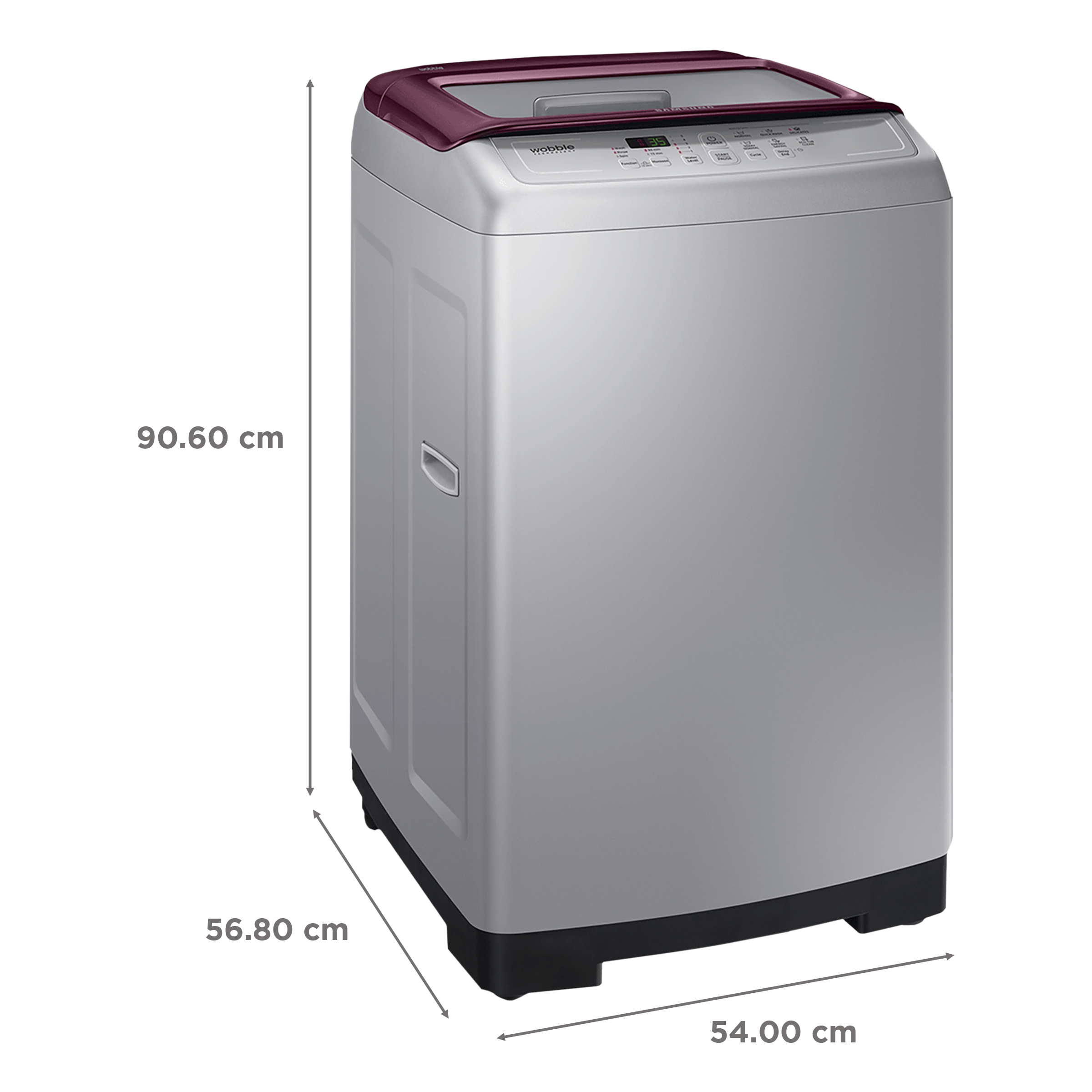 SAMSUNG 6.5 kg Fully Automatic Top Load Washing Machine (WA65A4022FS/TL, Magic Filter, Imperial Silver)_3