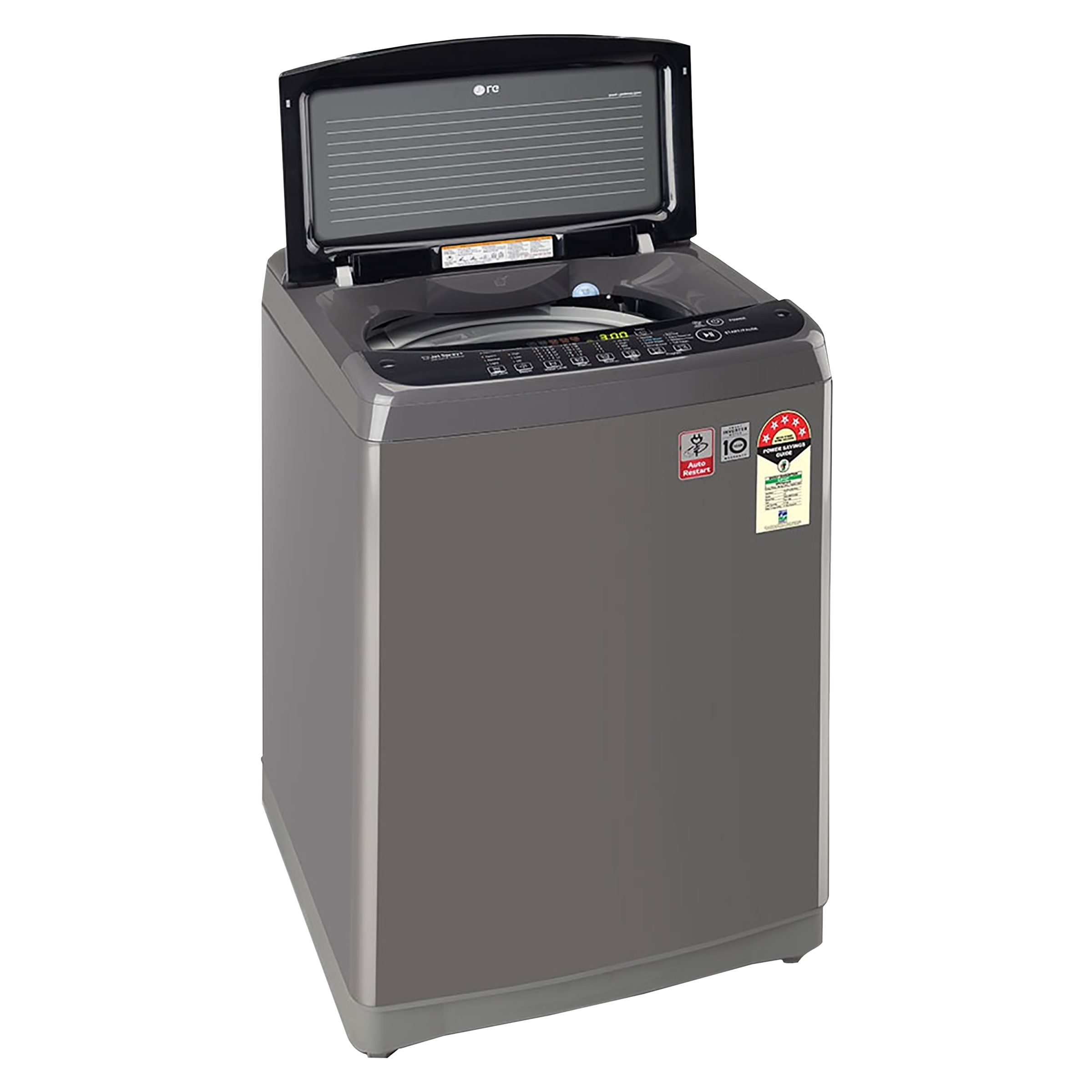 LG 6.5 kg 5 Star Inverter Fully Automatic Top Load Washing Machine (T65SJMB1Z.ABMQEIL, Smart Inverter Technology, Middle Black)_7