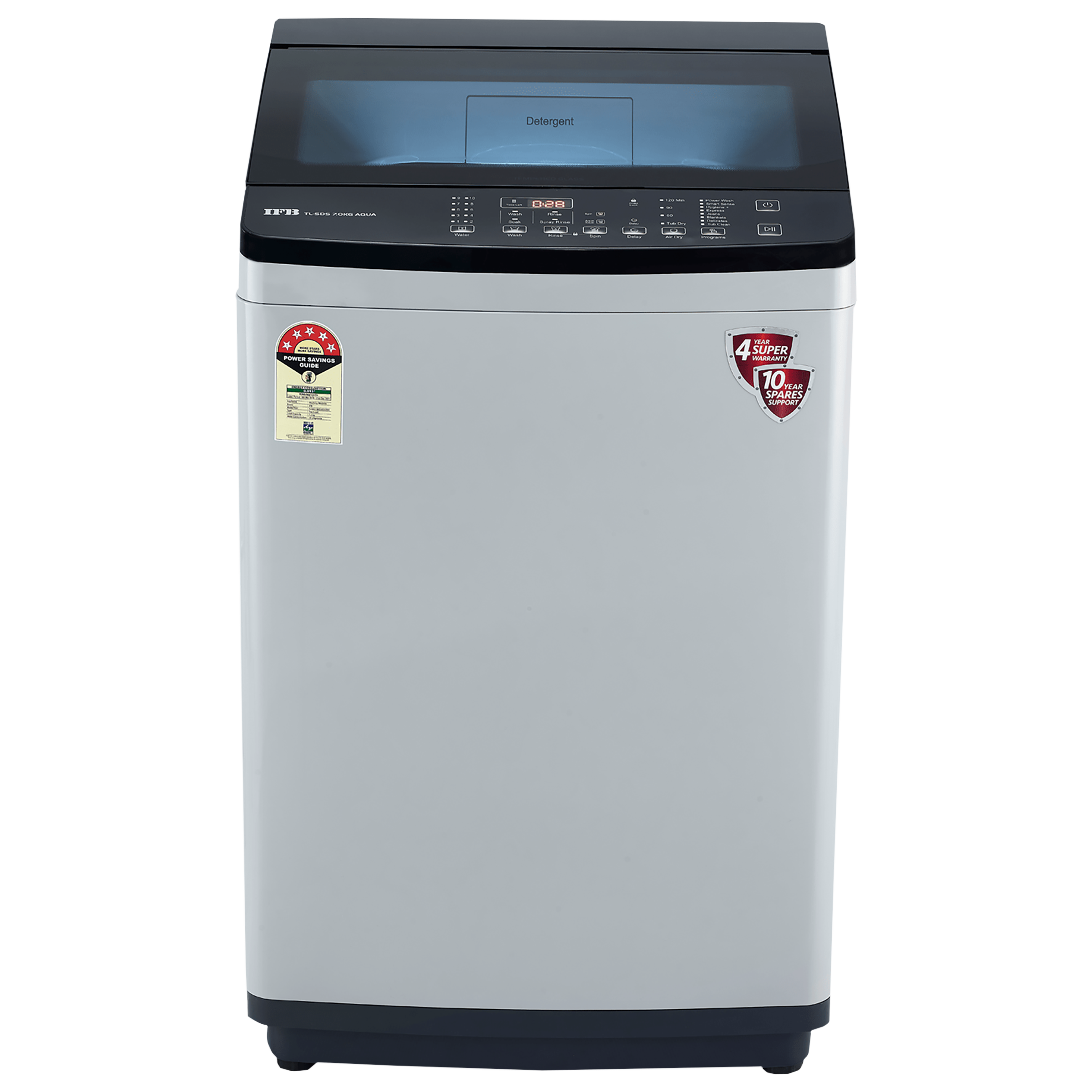 IFB 7 kg 5 Star Fully Automatic Top Load Washing Machine (Aqua, TL-SDS, Lint Tower Filter, Light Grey)_1