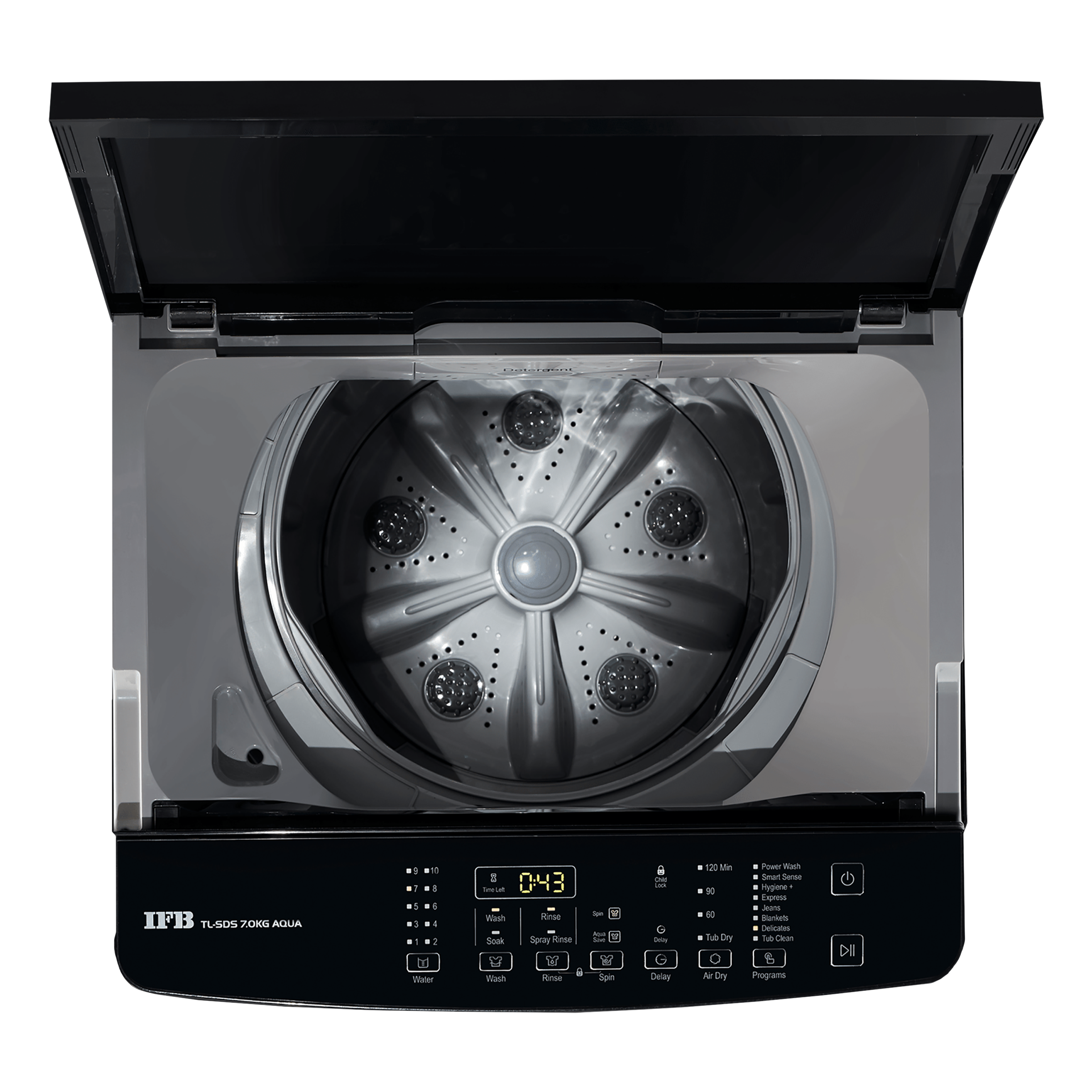 IFB 7 kg 5 Star Fully Automatic Top Load Washing Machine (Aqua, TL-SDS, Lint Tower Filter, Light Grey)_7