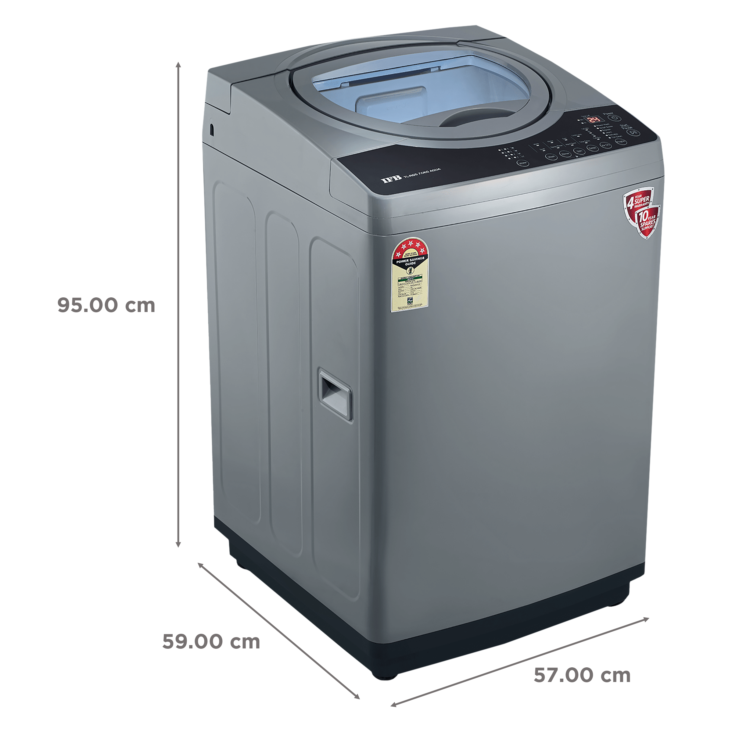 IFB 7 kg 5 Star Fully Automatic Top Load Washing Machine (Aqua, TL-RGS, Lint Tower Filter, PCM Medium Grey) IFB 7 kg 5 Star Fully Automatic Top Load Washing Machine (Aqua, TL-RGS, Lint Tower Filter, PCM Medium Grey)_3