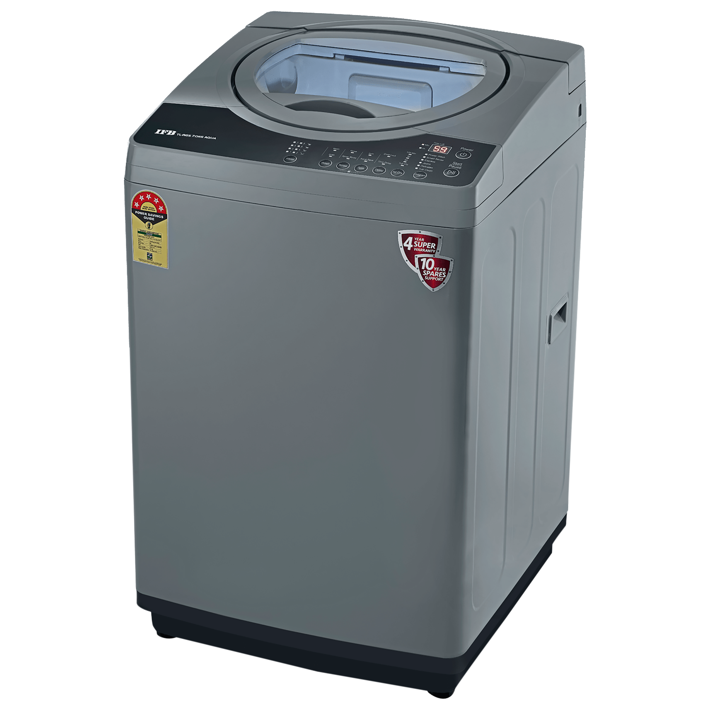 IFB 7 kg 5 Star Fully Automatic Top Load Washing Machine (Aqua, TL-RGS, Lint Tower Filter, PCM Medium Grey) IFB 7 kg 5 Star Fully Automatic Top Load Washing Machine (Aqua, TL-RGS, Lint Tower Filter, PCM Medium Grey)_6