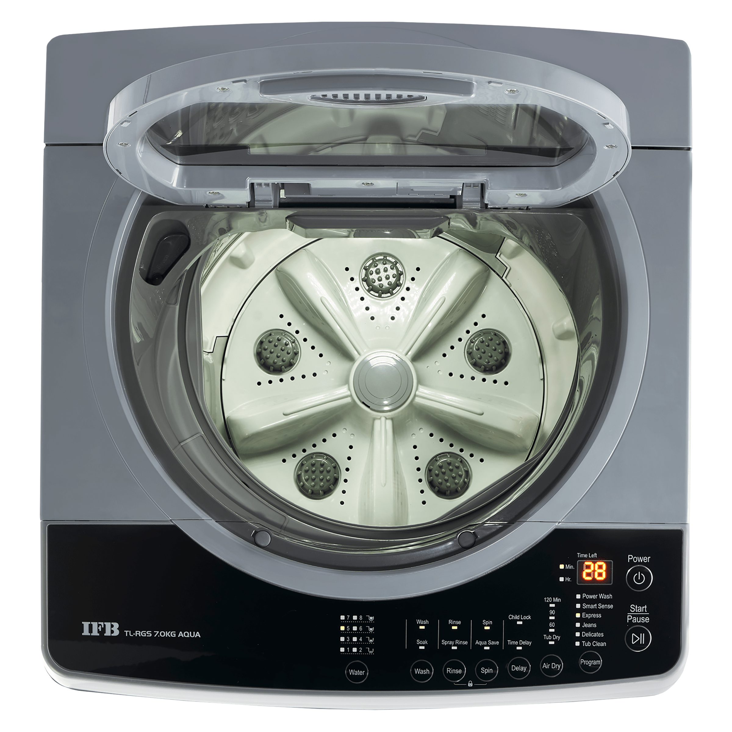 IFB 7 kg 5 Star Fully Automatic Top Load Washing Machine (Aqua, TL-RGS, Lint Tower Filter, PCM Medium Grey) IFB 7 kg 5 Star Fully Automatic Top Load Washing Machine (Aqua, TL-RGS, Lint Tower Filter, PCM Medium Grey)_7