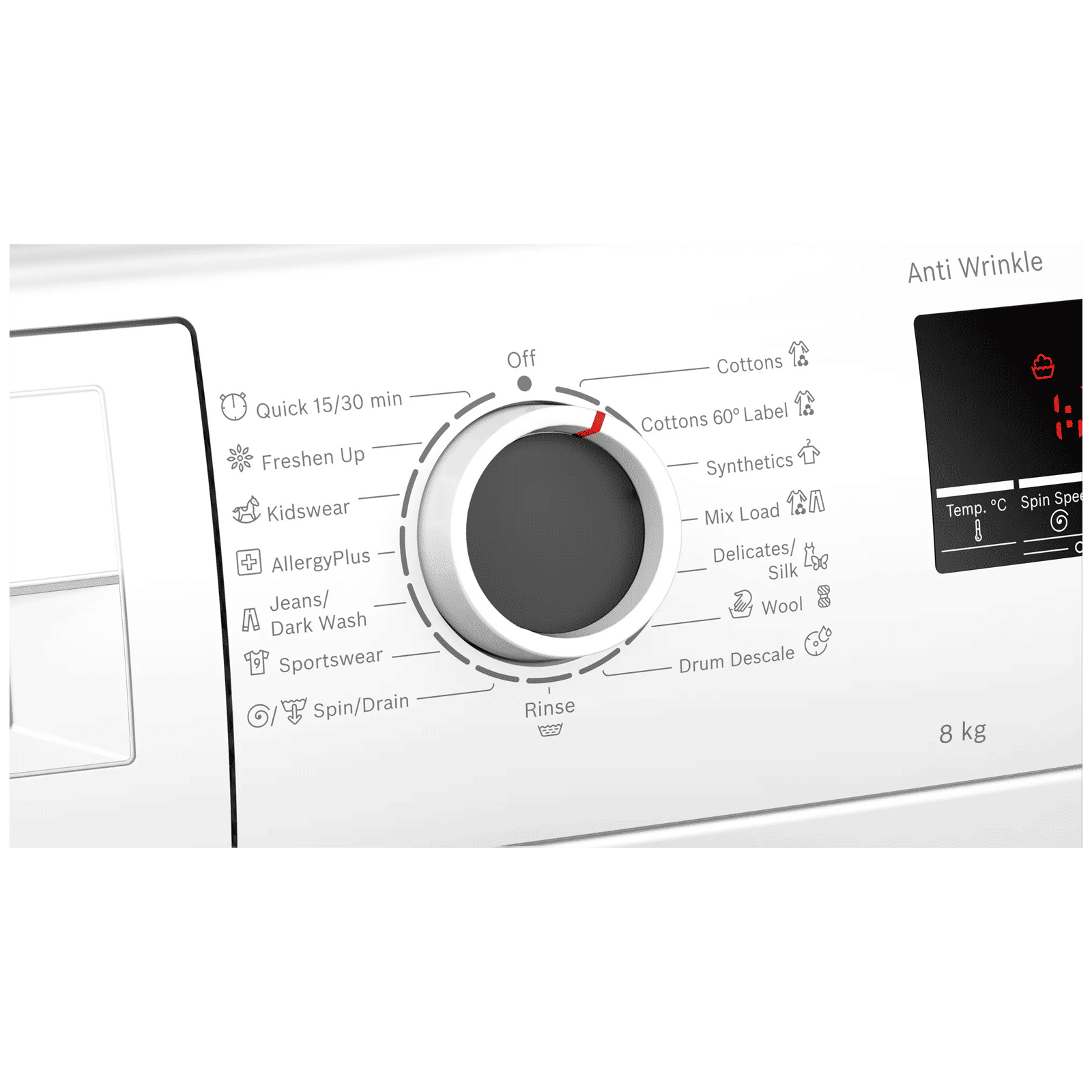 BOSCH 8 kg 5 Star Fully Automatic Front Load Washing Machine (Series 6, WAJ24267IN, Anti Wrinkle Function, White) BOSCH 8 kg 5 Star Fully Automatic Front Load Washing Machine (Series 6, WAJ24267IN, Anti Wrinkle Function, White)_11