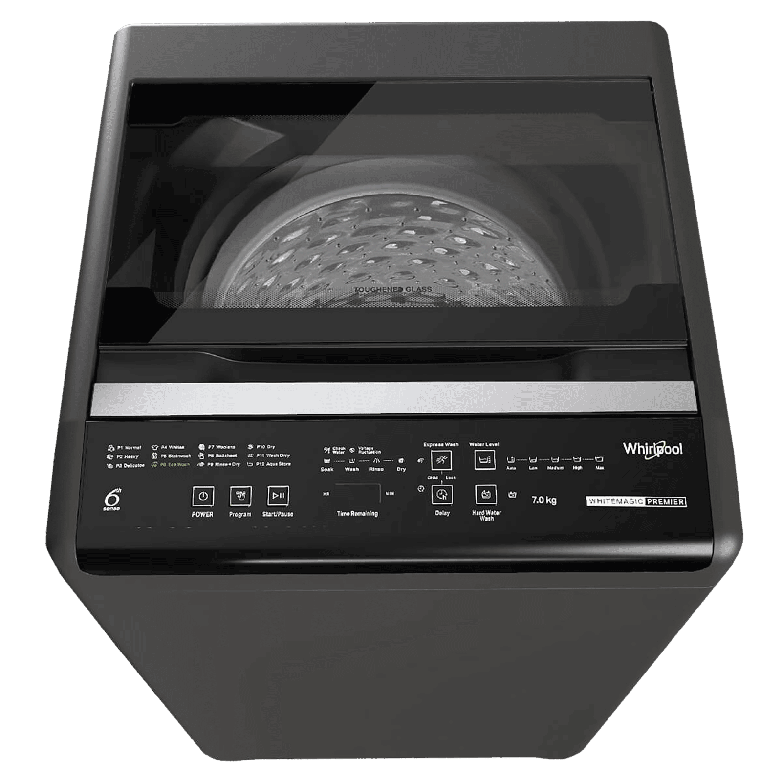 Whirlpool 7 kg 5 Star Fully Automatic Top Load Washing Machine (Whitemagic Premier GenX, 31467, Lint Filter, Grey)_6