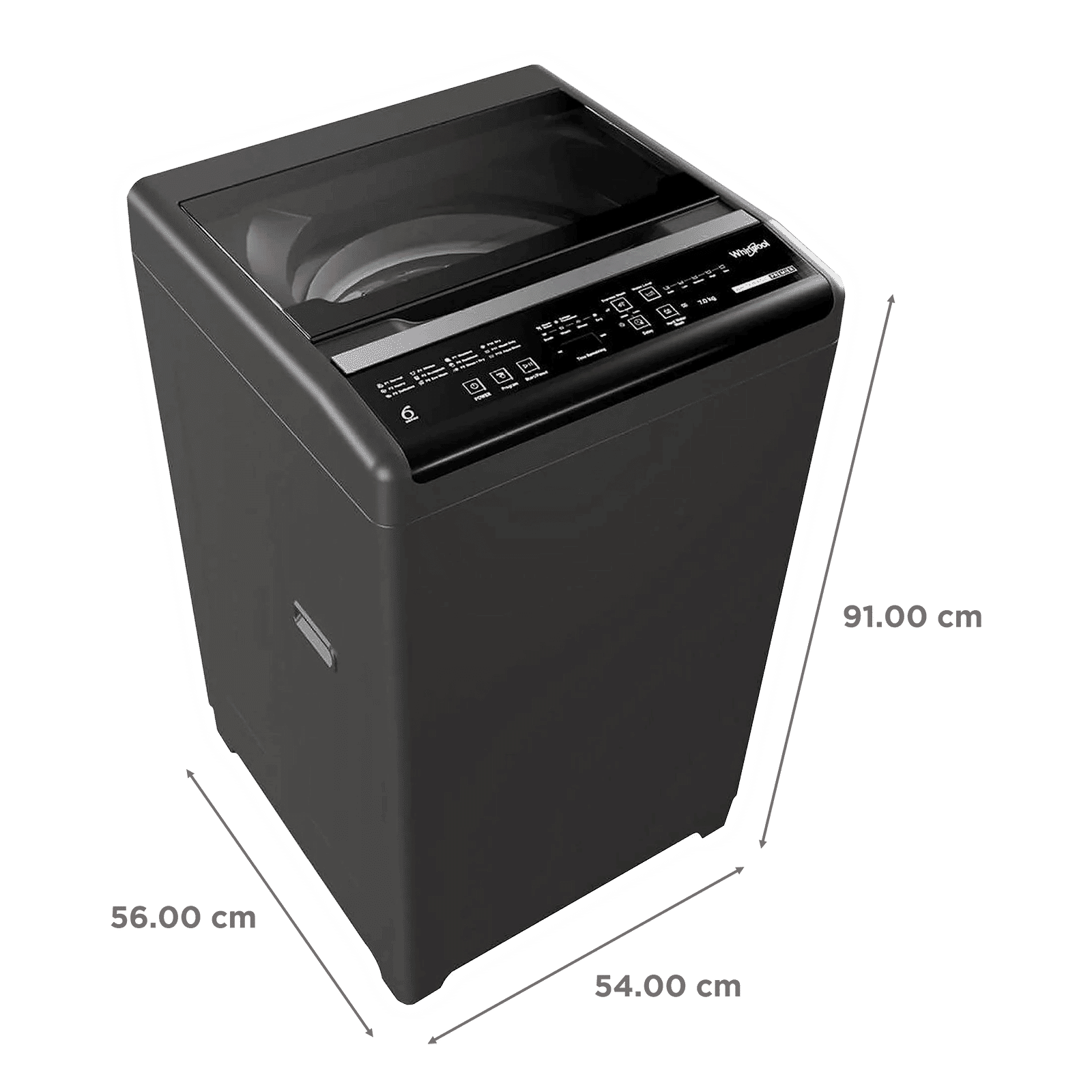 Whirlpool 7 kg 5 Star Fully Automatic Top Load Washing Machine (Whitemagic Premier GenX, 31467, Lint Filter, Grey)_3