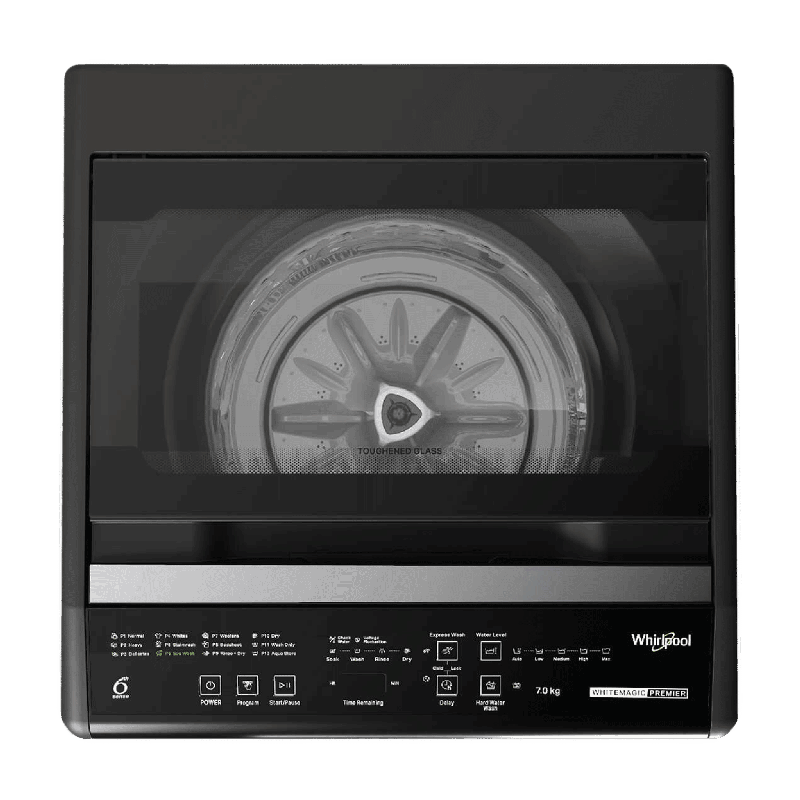 Whirlpool 7 kg 5 Star Fully Automatic Top Load Washing Machine (Whitemagic Premier GenX, 31467, Lint Filter, Grey)_4