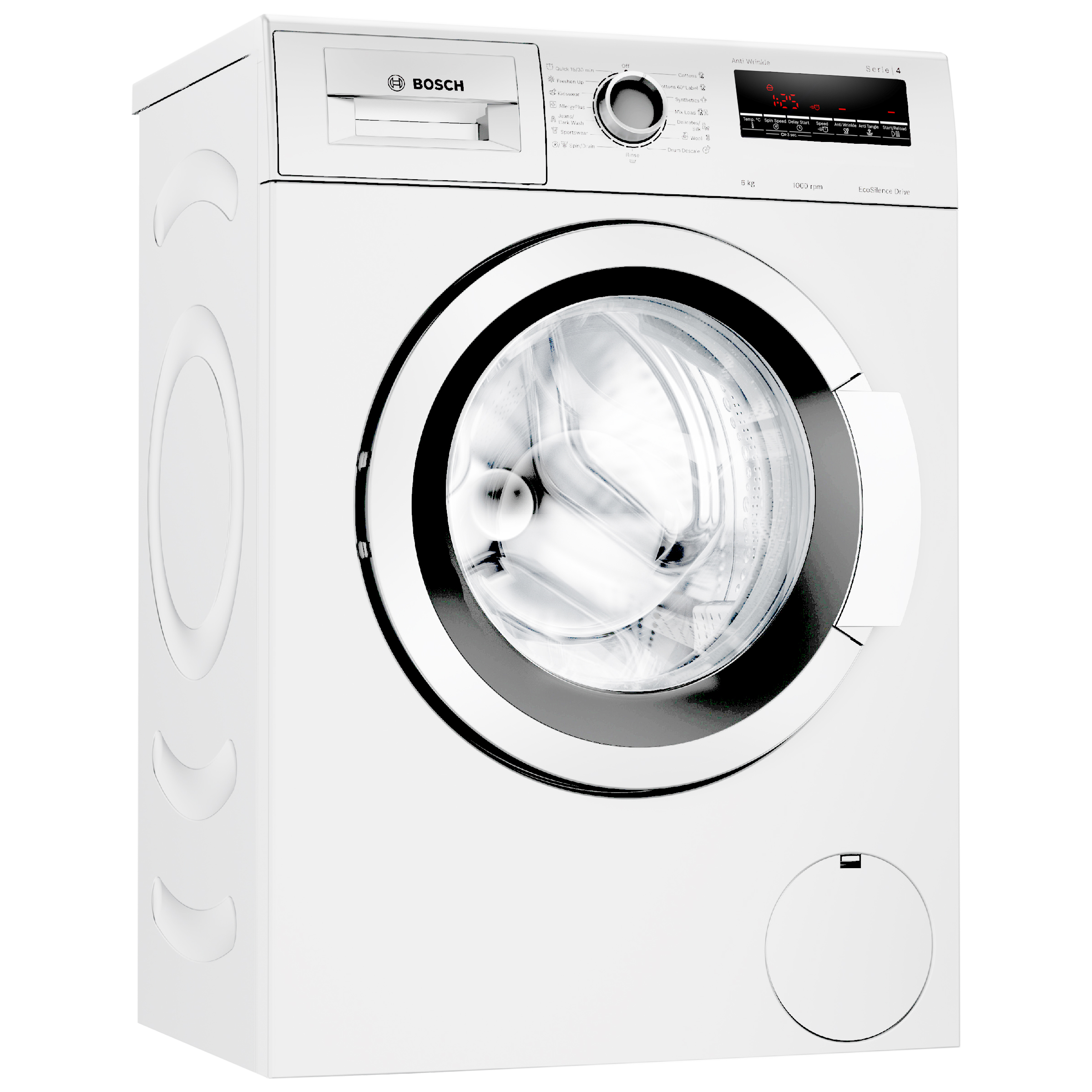 BOSCH 6 kg 5 Star Fully Automatic Front Load Washing Machine (Series 4, WLJ2026WIN, Anti Wrinkle Function, White)_5