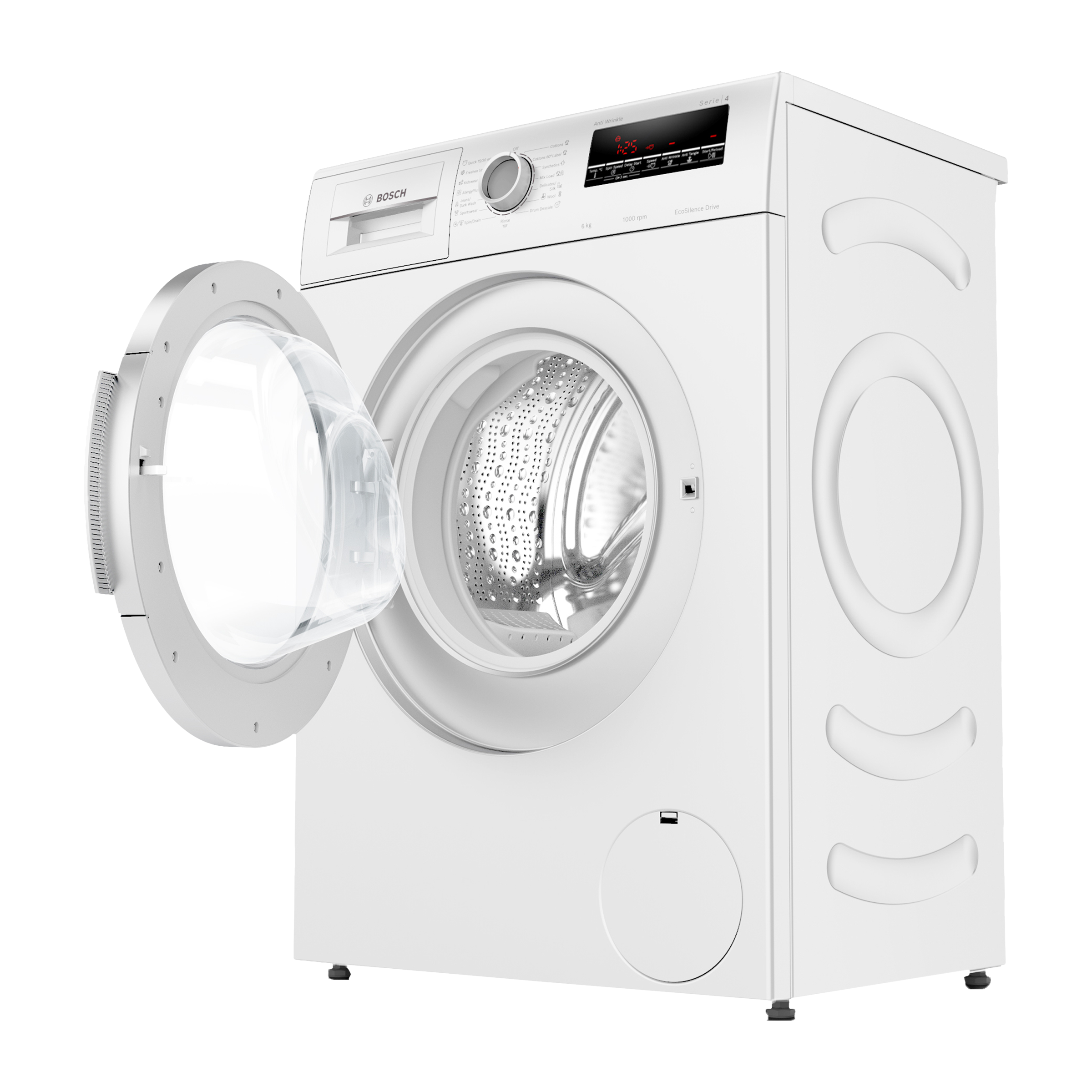 BOSCH 6 kg 5 Star Fully Automatic Front Load Washing Machine (Series 4, WLJ2026WIN, Anti Wrinkle Function, White)_6