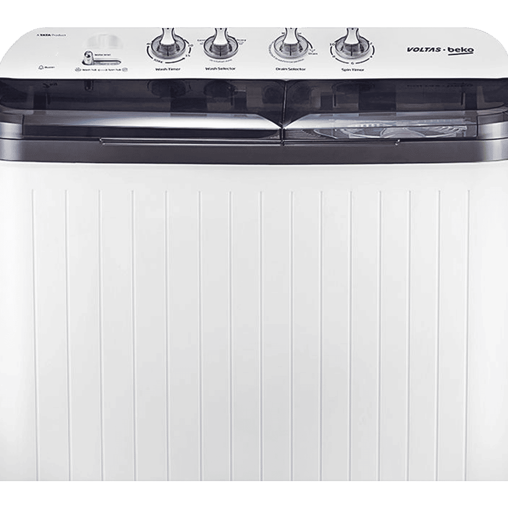 VOLTAS beko 7.5 kg 5 Star Semi Automatic Washing Machine with IPX4 Control Panel (WTT75DGRT, Grey) VOLTAS beko 7.5 kg 5 Star Semi Automatic Washing Machine with IPX4 Control Panel (WTT75DGRT, Grey)_8