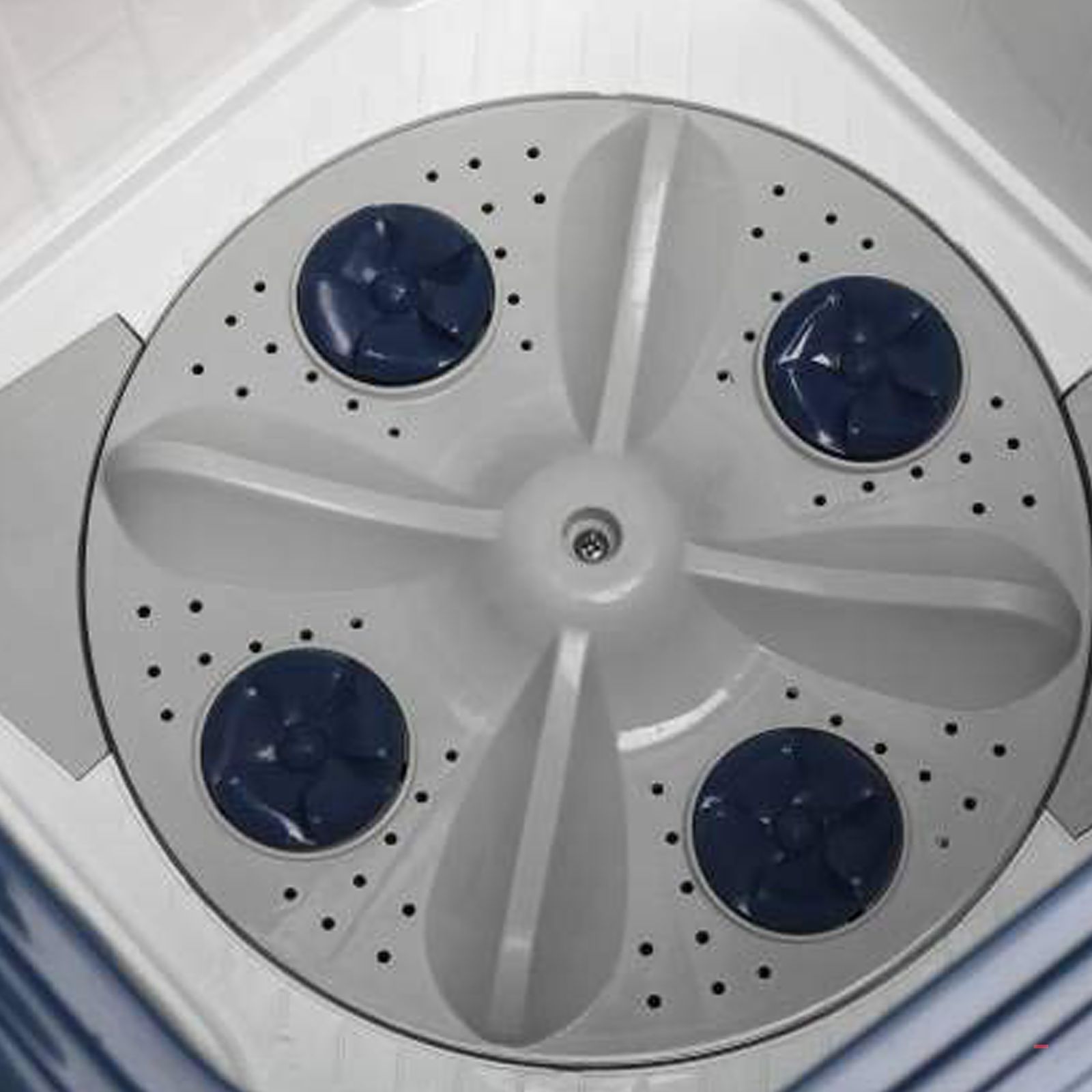 VOLTAS beko 8 kg 5 Star Semi Automatic Washing Machine with IPX4 Control Panel (WTT80DGRT, Grey)_8