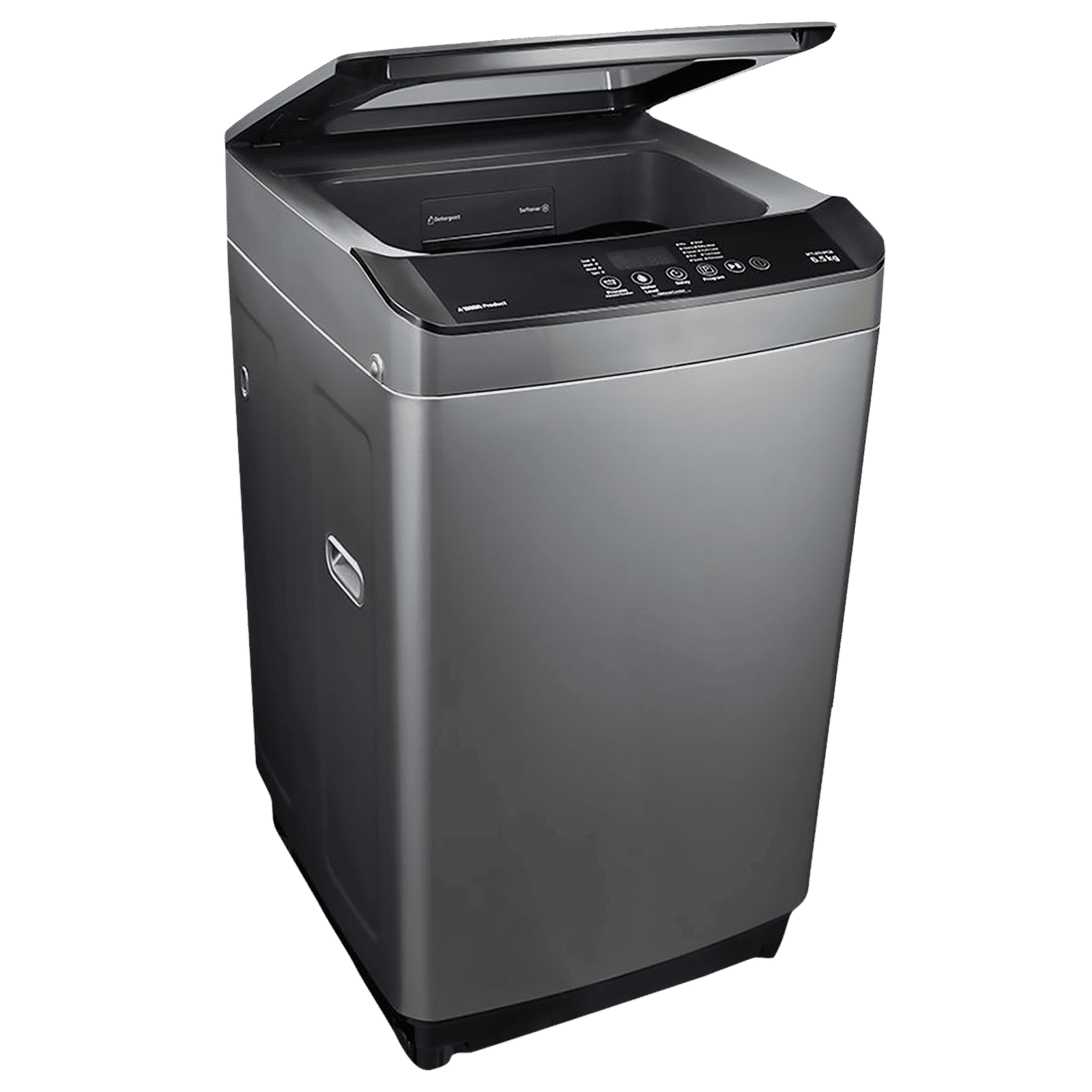 VOLTAS beko 8 kg 5 Star Fully Automatic Top Load Washing Machine (WTL80UPGB, IPX4 Control Panel, Grey)_5