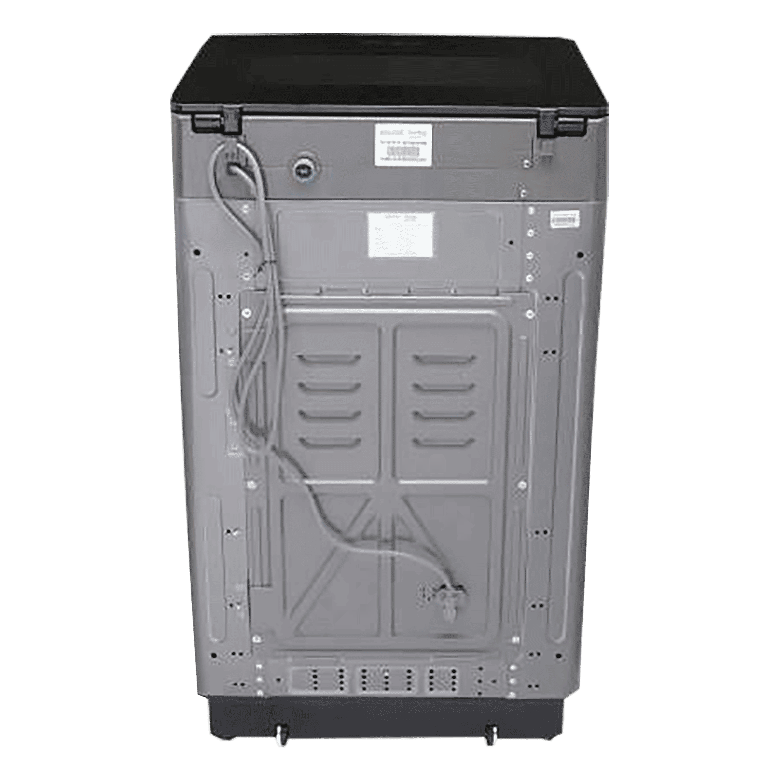 VOLTAS beko 8 kg 5 Star Fully Automatic Top Load Washing Machine (WTL80UPGB, IPX4 Control Panel, Grey)_6