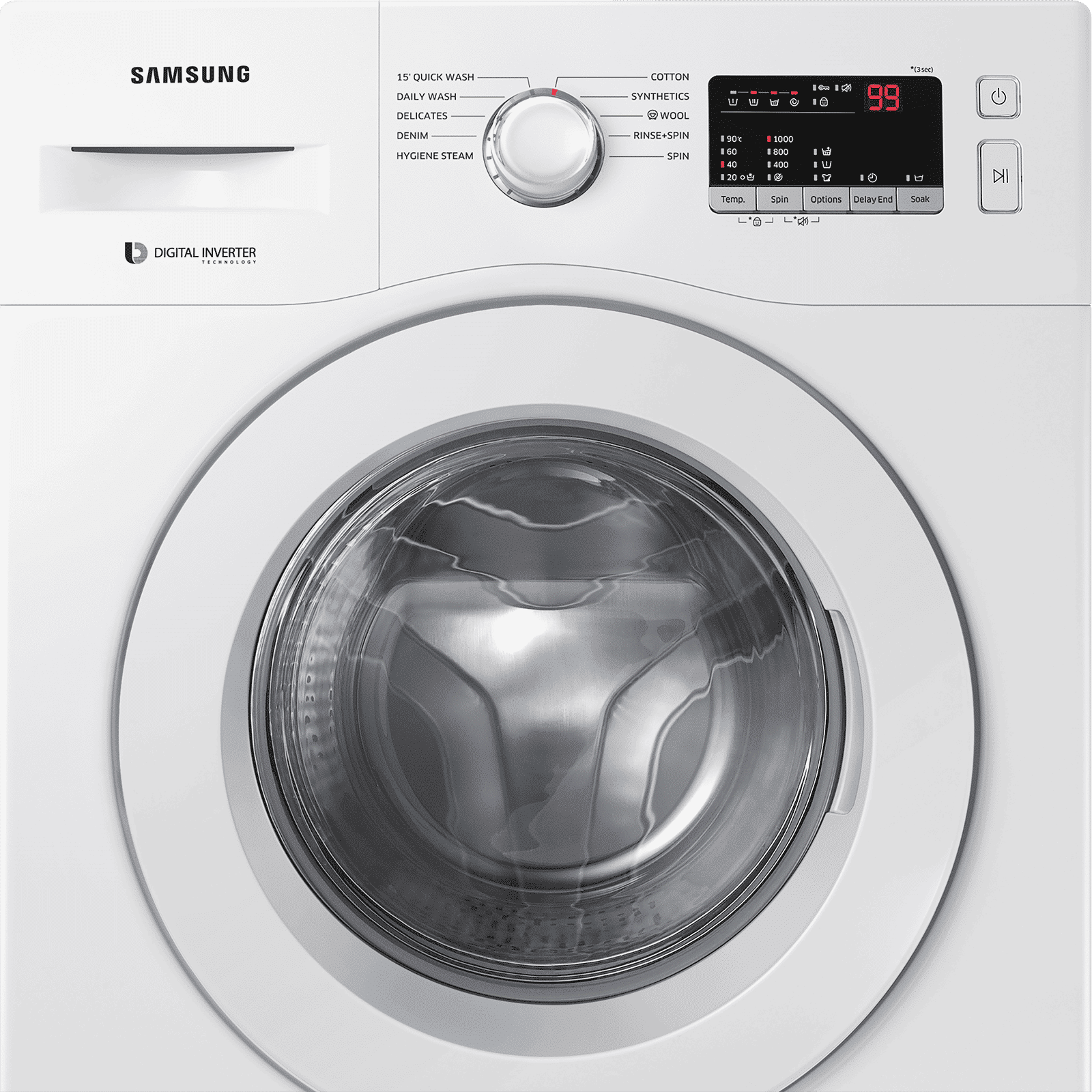 SAMSUNG 6 kg 5 Star Inverter Fully Automatic Front Load Washing Machine (WW61R20GLMW/TL, Diamond Drum, DA White) SAMSUNG 6 kg 5 Star Inverter Fully Automatic Front Load Washing Machine (WW61R20GLMW/TL, Diamond Drum, DA White)_4