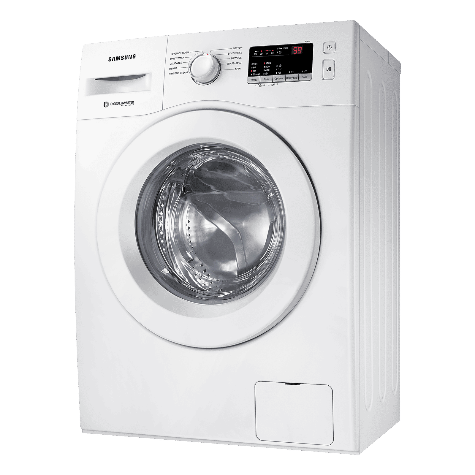 SAMSUNG 6 kg 5 Star Inverter Fully Automatic Front Load Washing Machine (WW61R20GLMW/TL, Diamond Drum, DA White) SAMSUNG 6 kg 5 Star Inverter Fully Automatic Front Load Washing Machine (WW61R20GLMW/TL, Diamond Drum, DA White)_6