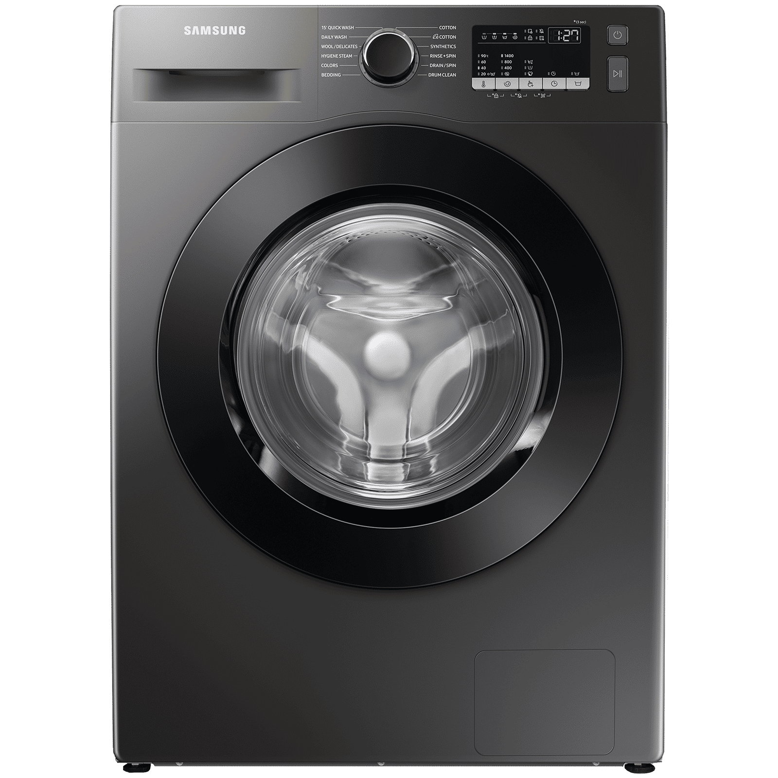 SAMSUNG 7 kg 5 Star Inverter Fully Automatic Front Load Washing Machine (WW70T4020CX/TL, Diamond Drum, Inox)_1