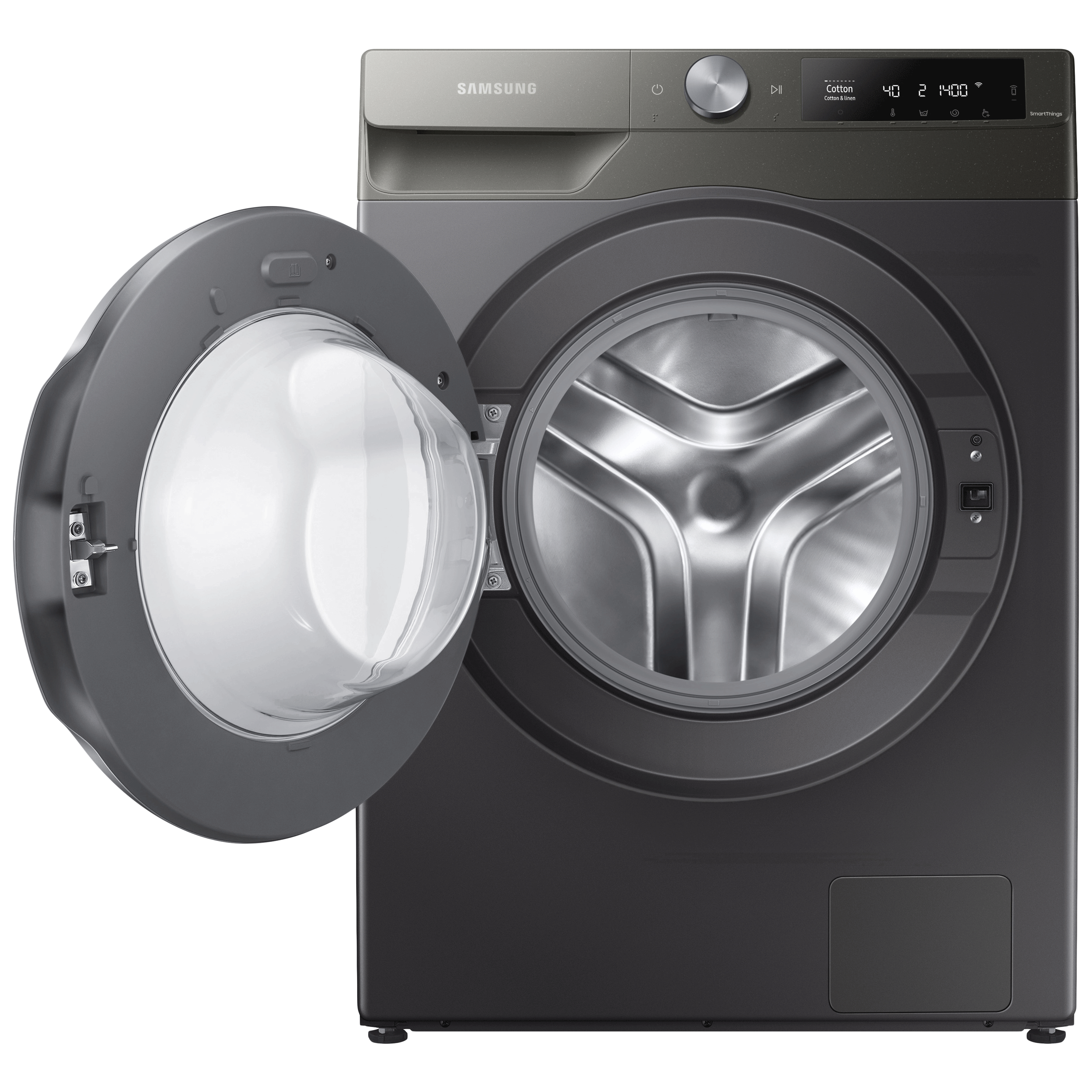 SAMSUNG 9 kg 5 Star Inverter Fully Automatic Front Load Washing Machine (WW90T604DLN/TL, AI Control Display, Inox)_8