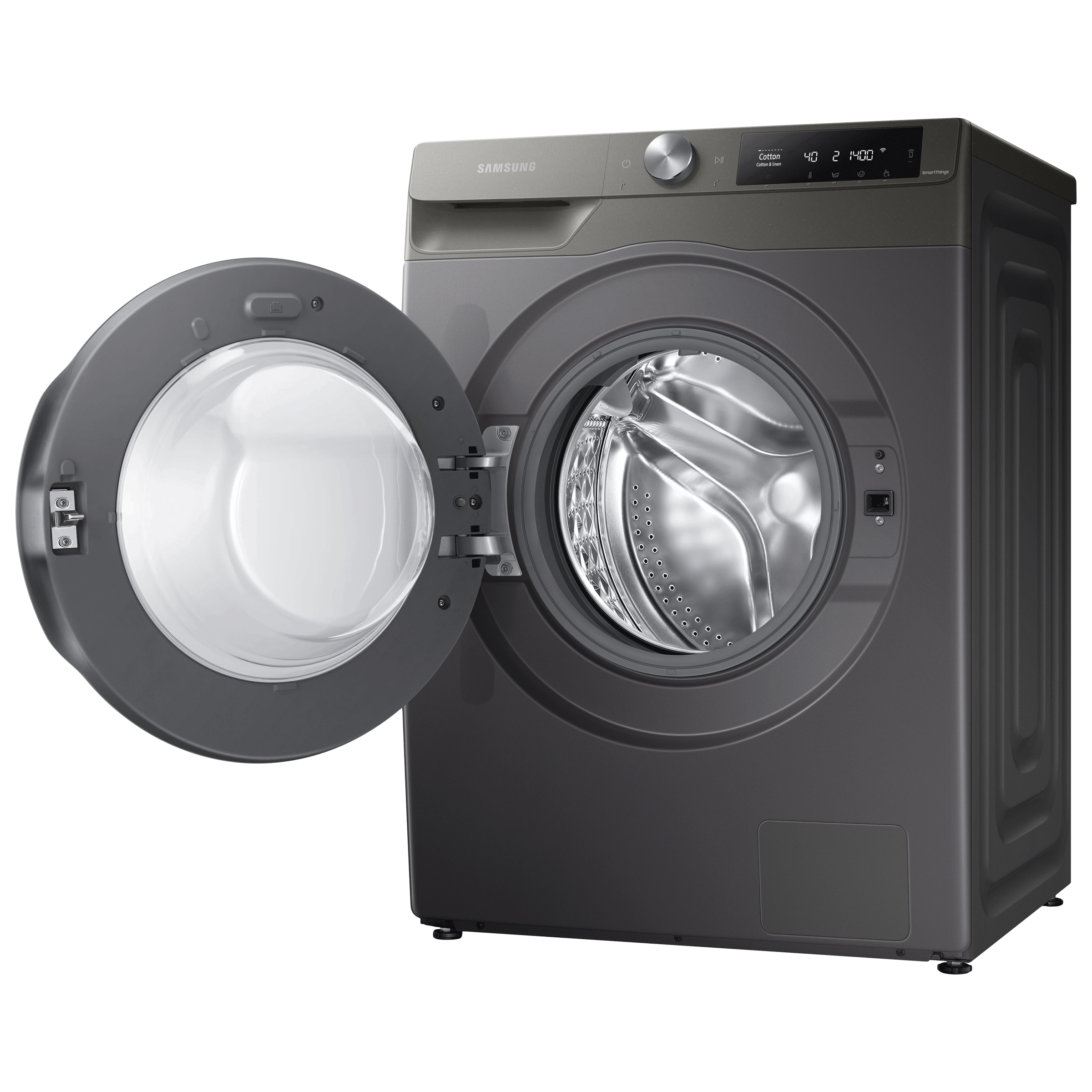 SAMSUNG 9 kg 5 Star Inverter Fully Automatic Front Load Washing Machine (WW90T604DLN/TL, AI Control Display, Inox)_9