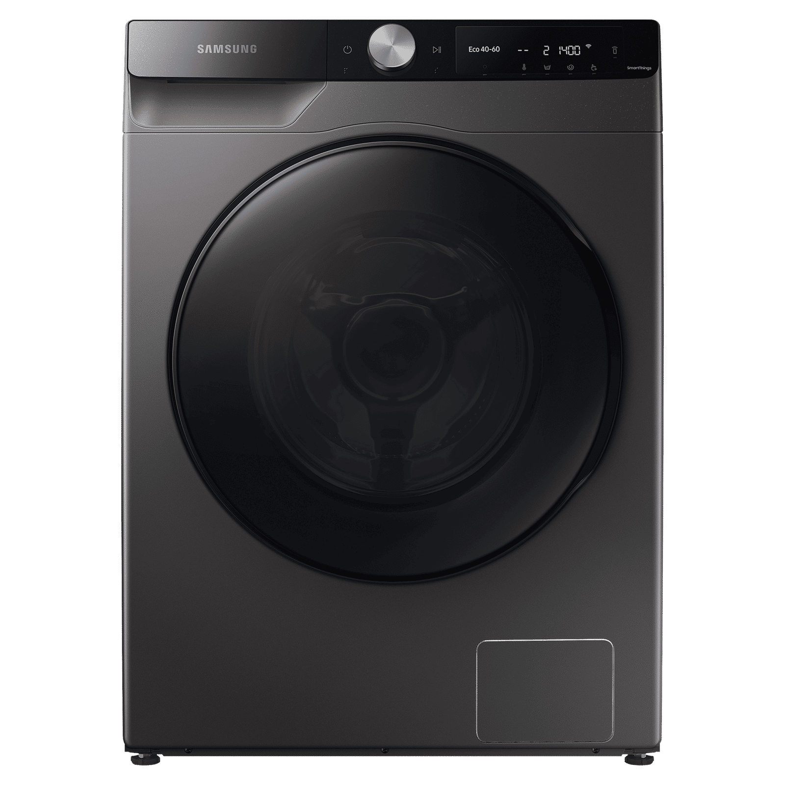 SAMSUNG 8/6 kg Inverter Fully Automatic Front Load Washer Dryer (WD80T604DBX/TL, AI Control Display, Inox)_1