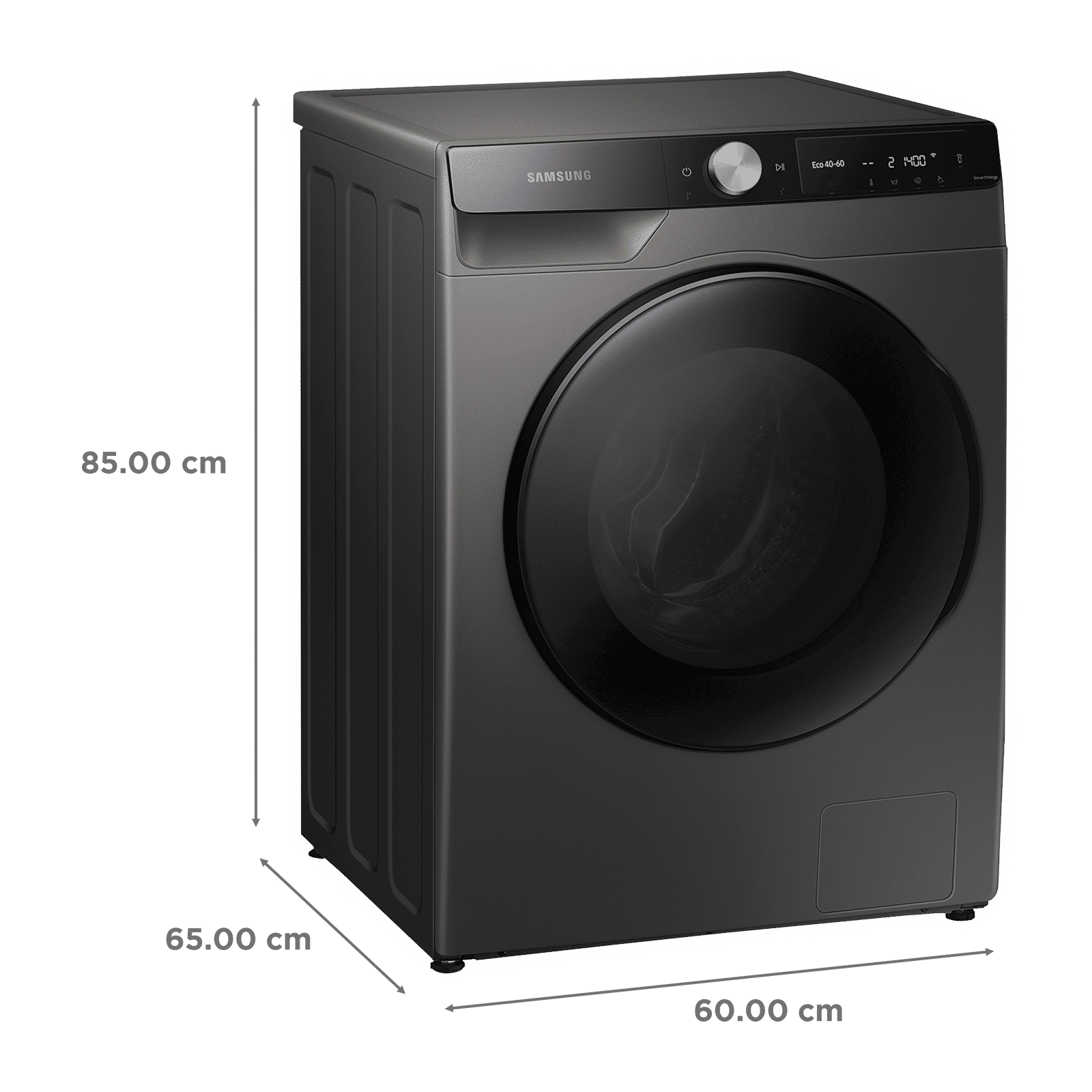 SAMSUNG 8/6 kg Inverter Fully Automatic Front Load Washer Dryer (WD80T604DBX/TL, AI Control Display, Inox)_3