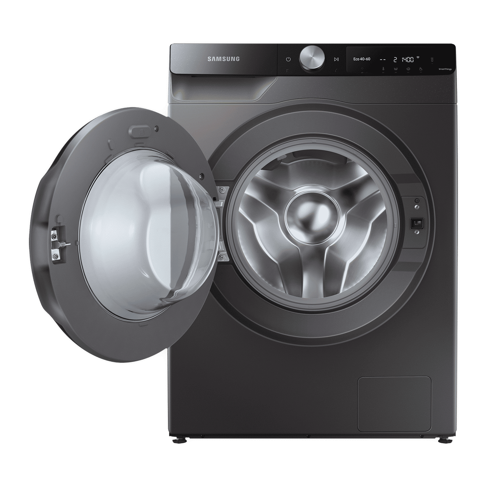 SAMSUNG 8/6 kg Inverter Fully Automatic Front Load Washer Dryer (WD80T604DBX/TL, AI Control Display, Inox)_7