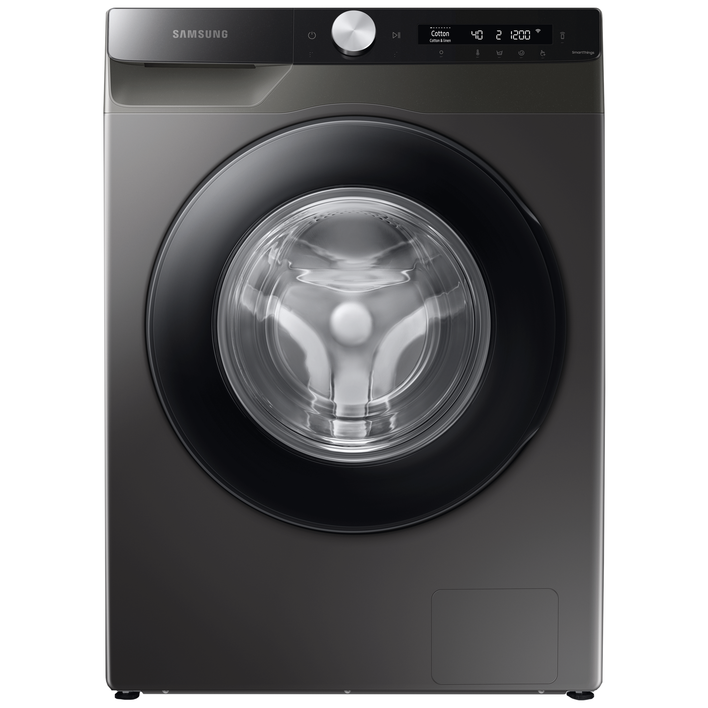 SAMSUNG 7 kg 5 Star Inverter Fully Automatic Front Load Washing Machine (WW70T502DAX/TL, AI Control Display, Inox)_1