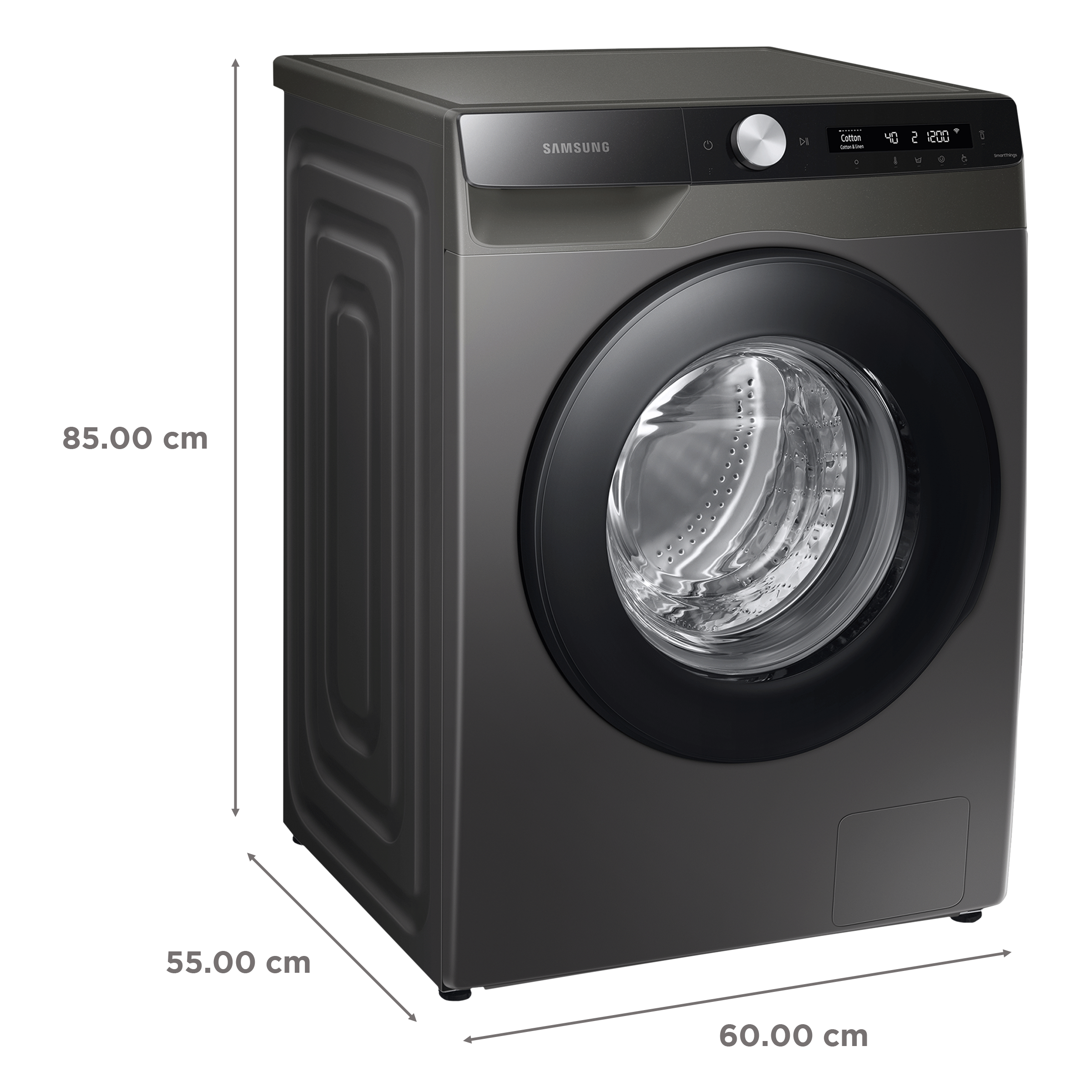 SAMSUNG 7 kg 5 Star Inverter Fully Automatic Front Load Washing Machine (WW70T502DAX/TL, AI Control Display, Inox)_3