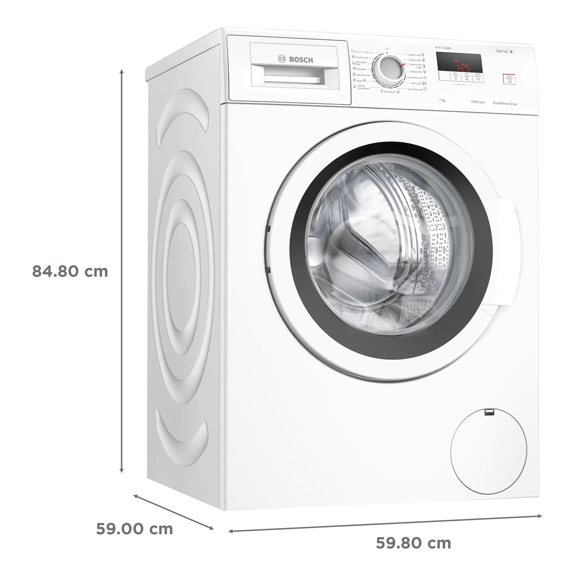BOSCH 7 kg 5 Star Inverter Fully Automatic Front Load Washing Machine (Series 4, WAJ2006WIN, Vario Drum, White) BOSCH 7 kg 5 Star Inverter Fully Automatic Front Load Washing Machine (Series 4, WAJ2006WIN, Vario Drum, White)_3