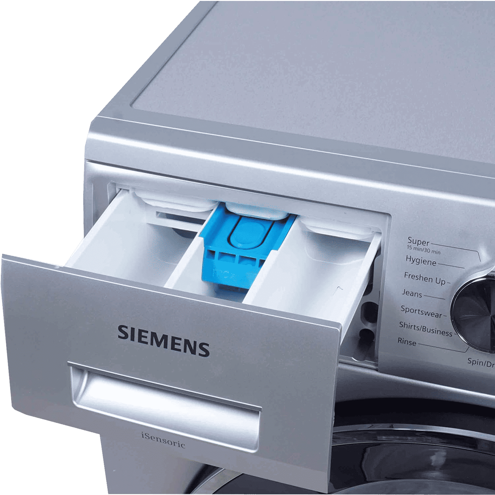 SIEMENS 7.5 kg 5 Star Fully Automatic Front Load Washing Machine (iQ500, WM14J46IIN, Wave Drum, Silver) SIEMENS 7.5 kg 5 Star Fully Automatic Front Load Washing Machine (iQ500, WM14J46IIN, Wave Drum, Silver)_7