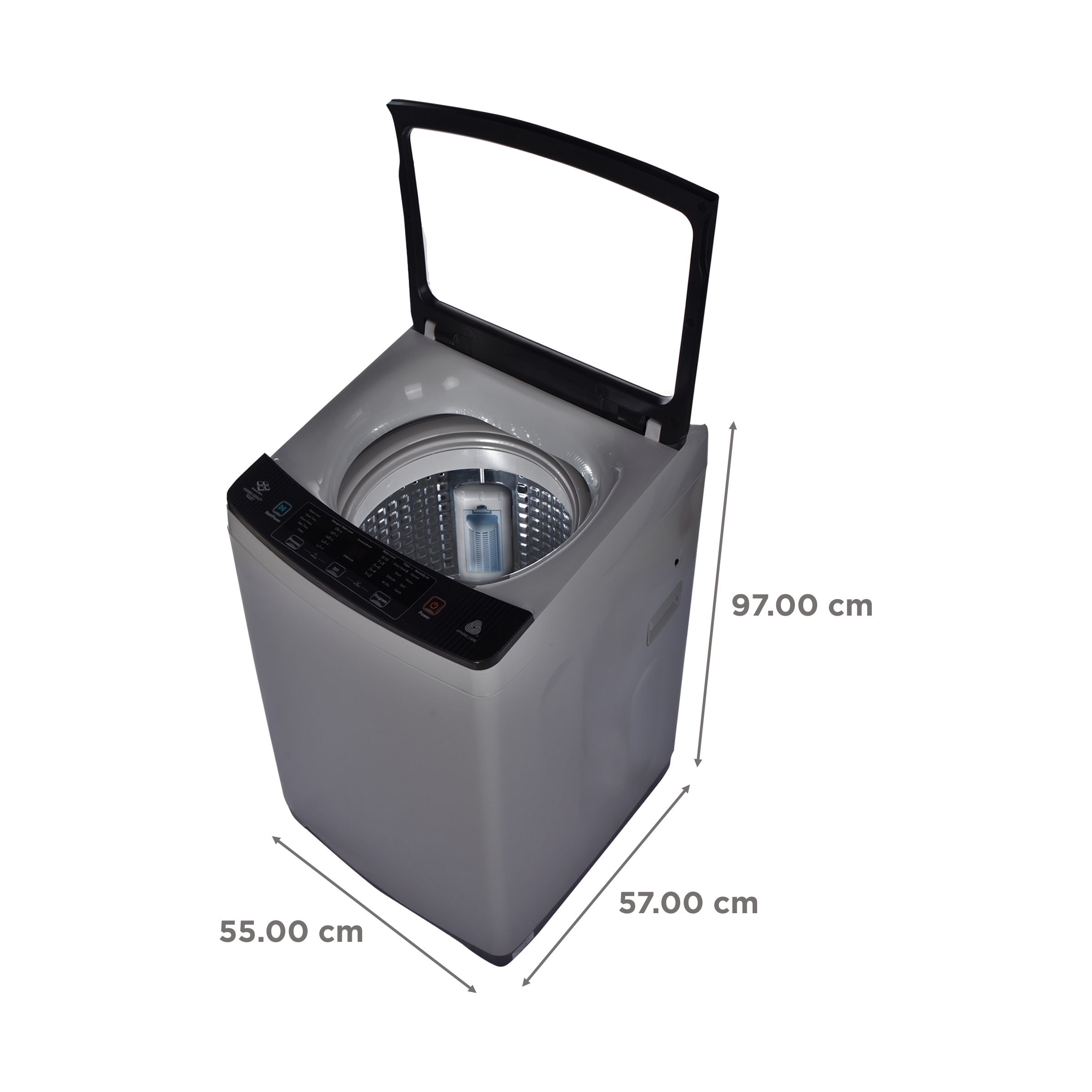 Haier 8 kg 5 Star Fully Automatic Top Load Washing Machine (826 Series, HWM80-826DNZP, Magic Filter, Titanium Silver Grey) Haier 8 kg 5 Star Fully Automatic Top Load Washing Machine (826 Series, HWM80-826DNZP, Magic Filter, Titanium Silver Grey)_3