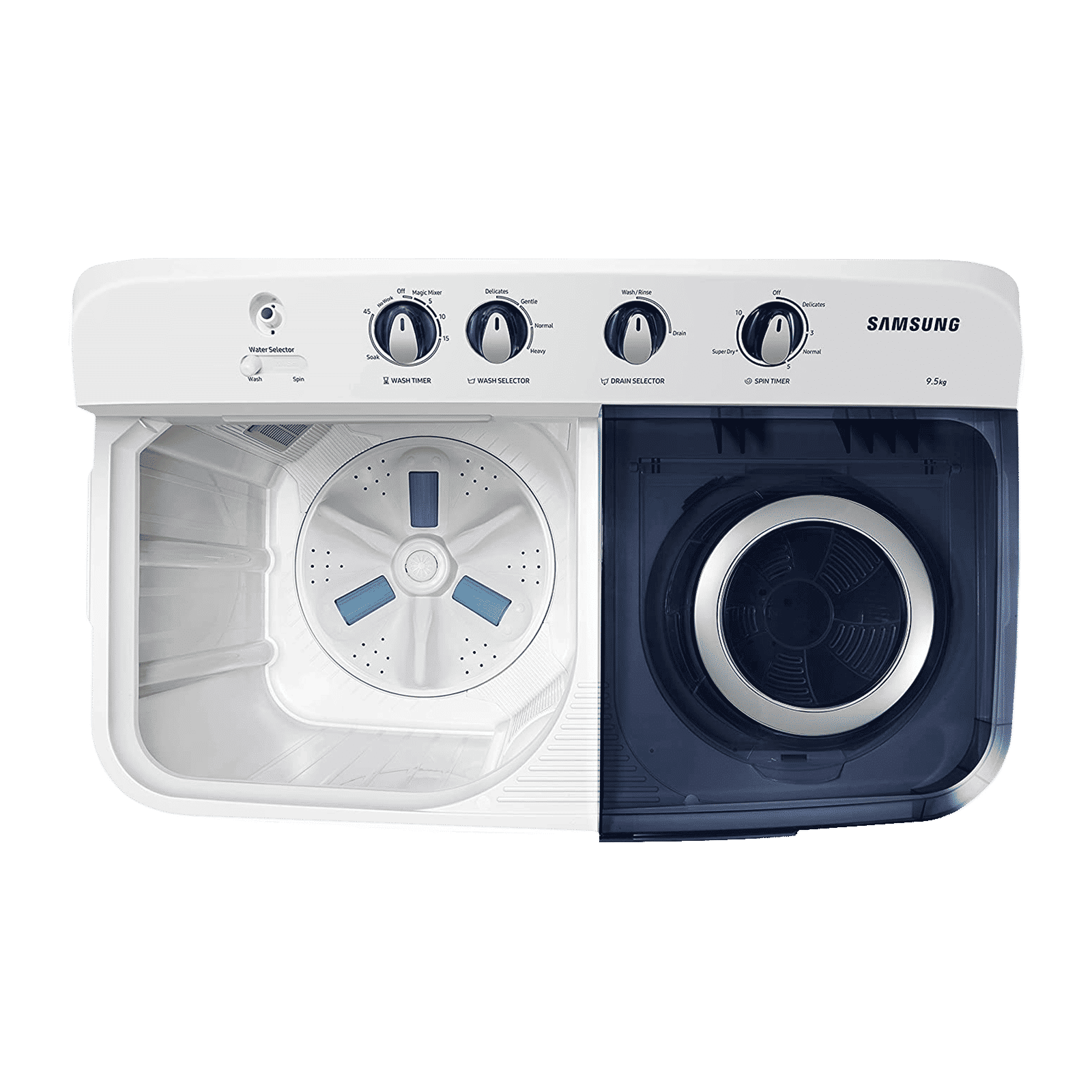 SAMSUNG 9.5 kg 5 Star Semi Automatic Washing Machine with Magic Filter (WT95A4200LL/TL, Light Grey/Royal Blue) SAMSUNG 9.5 kg 5 Star Semi Automatic Washing Machine with Magic Filter (WT95A4200LL/TL, Light Grey/Royal Blue)_7