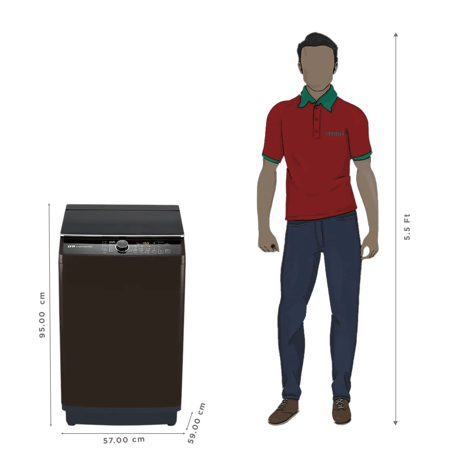 IFB 8 kg 5 Star Fully Automatic Top Load Washing Machine (Aqua, TL-SBRH, Built-in Heater, PCM Brown) IFB 8 kg 5 Star Fully Automatic Top Load Washing Machine (Aqua, TL-SBRH, Built-in Heater, PCM Brown)_2