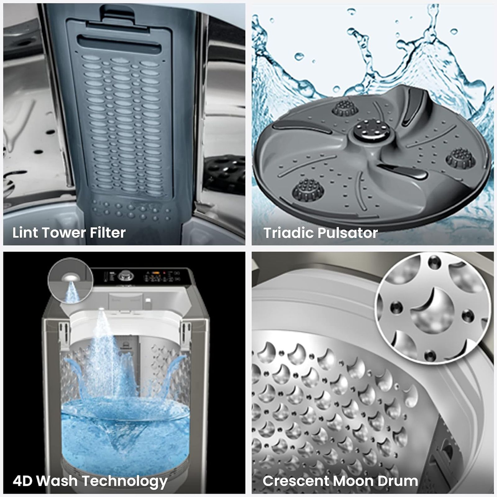 IFB 10.5 kg 5 Star Fully Automatic Top Load Washing Machine (Aqua, TL-SDIN, In-built Heater, PCM - Inox) IFB 10.5 kg 5 Star Fully Automatic Top Load Washing Machine (Aqua, TL-SDIN, In-built Heater, PCM - Inox)_14