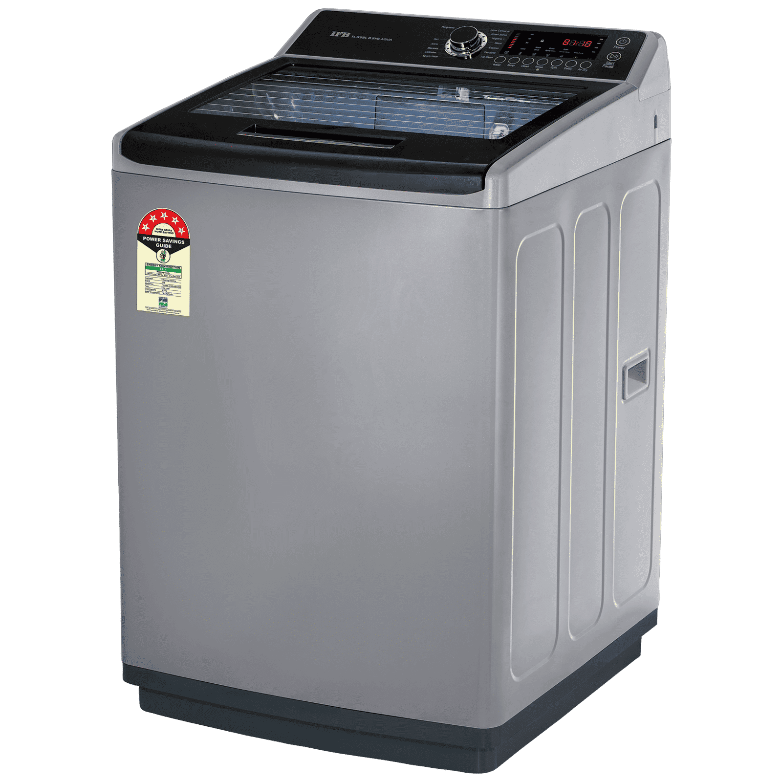 IFB 8.5 kg 5 Star Fully Automatic Top Load Washing Machine (Aqua, TL-SSBL, Built-in Heater, PCM Sparkle Silver) IFB 8.5 kg 5 Star Fully Automatic Top Load Washing Machine (Aqua, TL-SSBL, Built-in Heater, PCM Sparkle Silver)_3