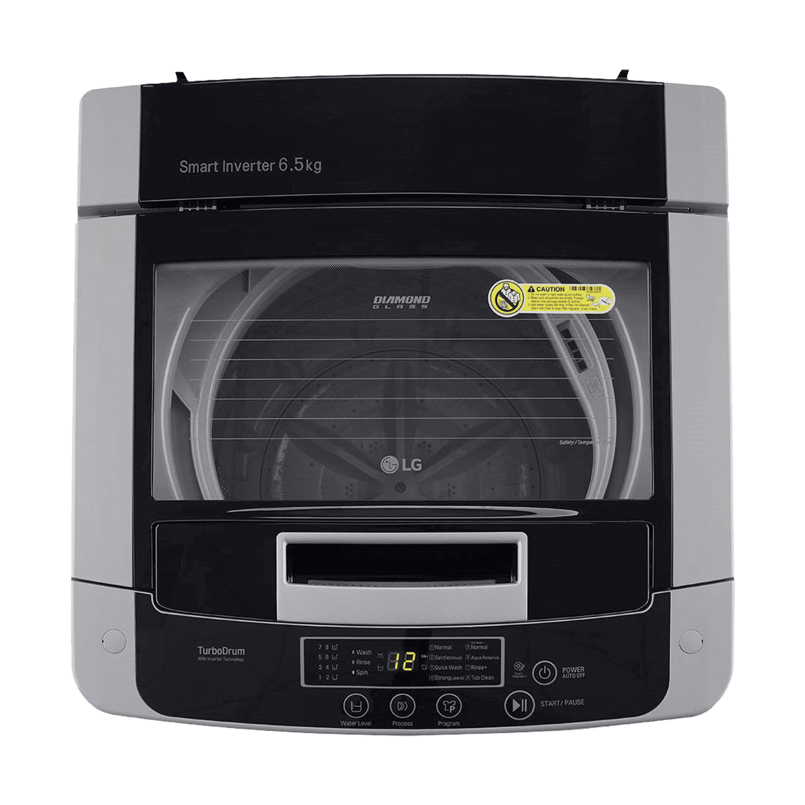 LG 6.5 kg 5 Star Inverter Fully Automatic Top Load Washing Machine (T65SKSF1Z.ASFQEIL, Smart Inverter Technology, Middle Free Silver) LG 6.5 kg 5 Star Inverter Fully Automatic Top Load Washing Machine (T65SKSF1Z.ASFQEIL, Smart Inverter Technology, Middle Free Silver)_3