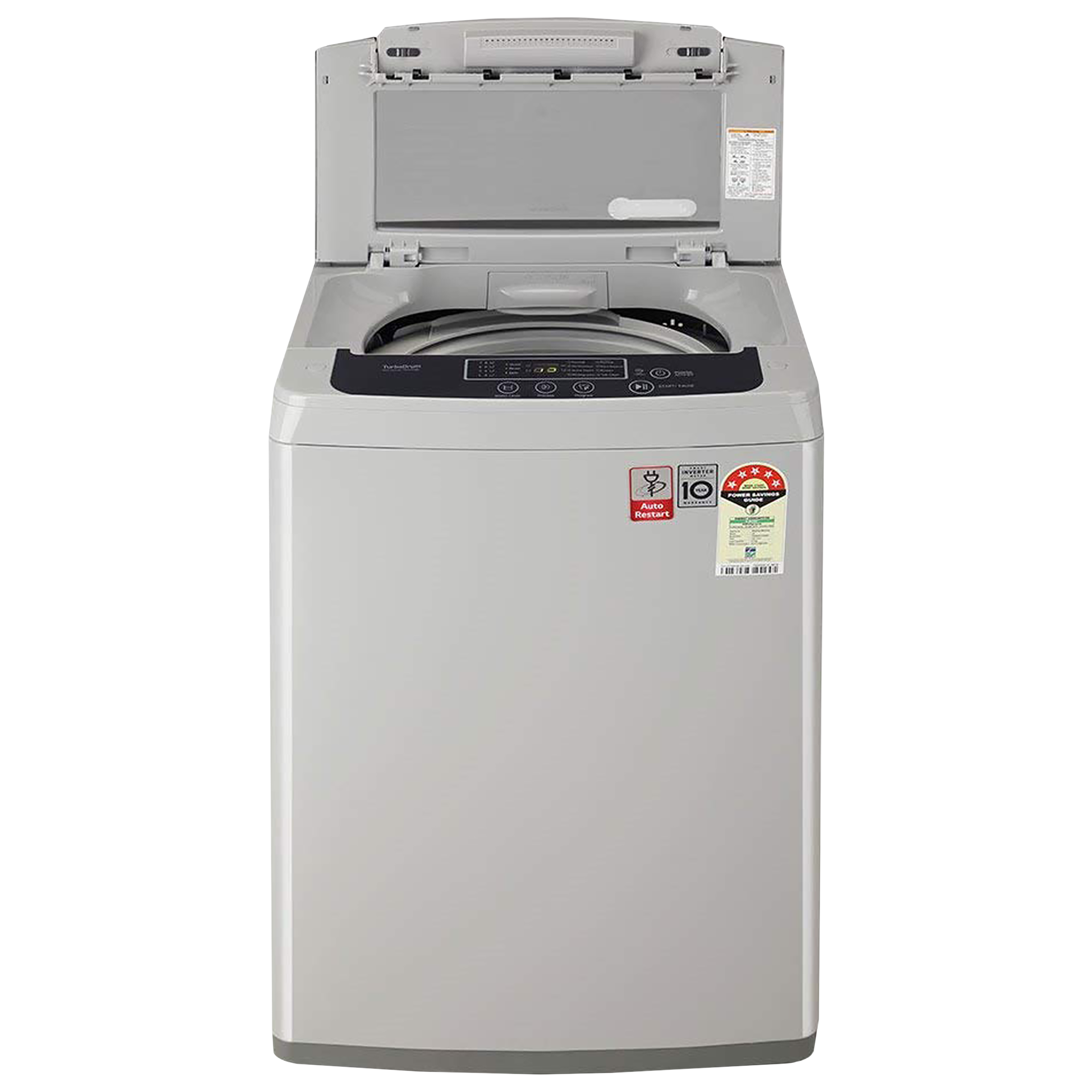 LG 6.5 kg 5 Star Inverter Fully Automatic Top Load Washing Machine (T65SKSF1Z.ASFQEIL, Smart Inverter Technology, Middle Free Silver) LG 6.5 kg 5 Star Inverter Fully Automatic Top Load Washing Machine (T65SKSF1Z.ASFQEIL, Smart Inverter Technology, Middle Free Silver)_5