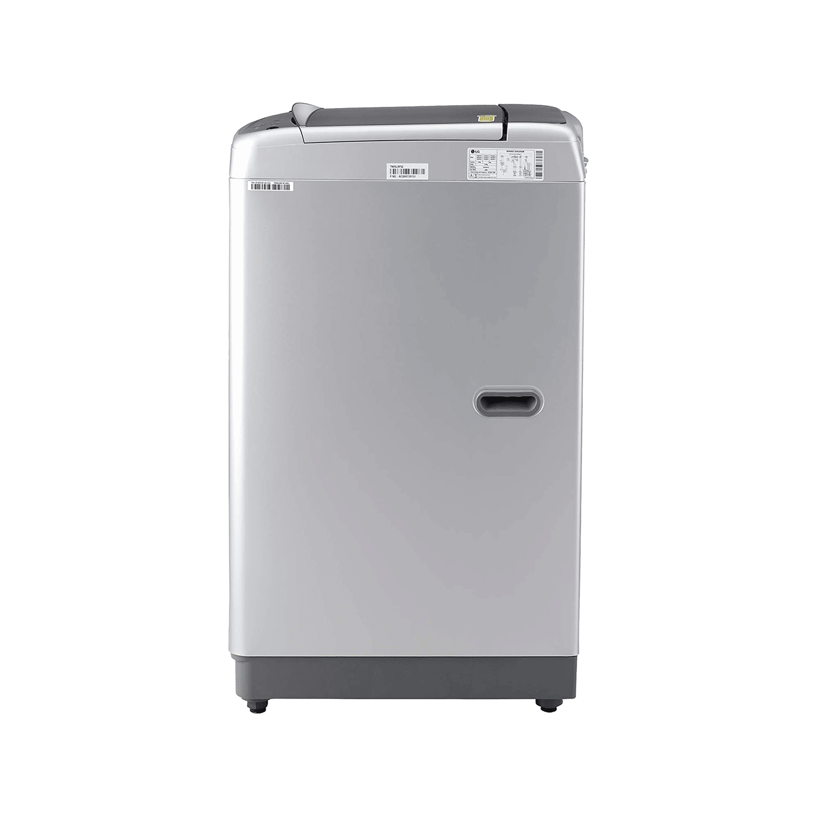 LG 8 kg 5 Star Inverter Fully Automatic Top Load Washing Machine (T80SJSF1Z.ASFQEIL, Smart Inverter Technology, Middle Free Silver)_11