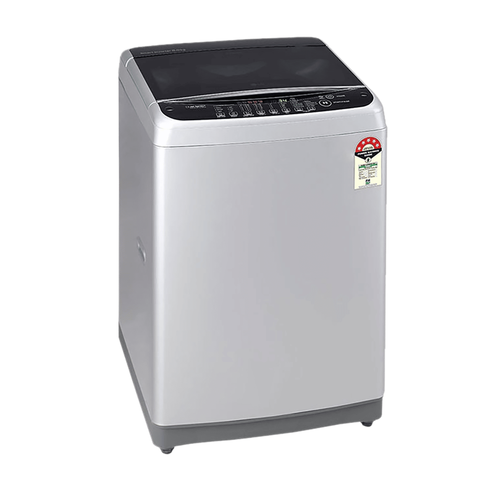 LG 8 kg 5 Star Inverter Fully Automatic Top Load Washing Machine (T80SJSF1Z.ASFQEIL, Smart Inverter Technology, Middle Free Silver)_5