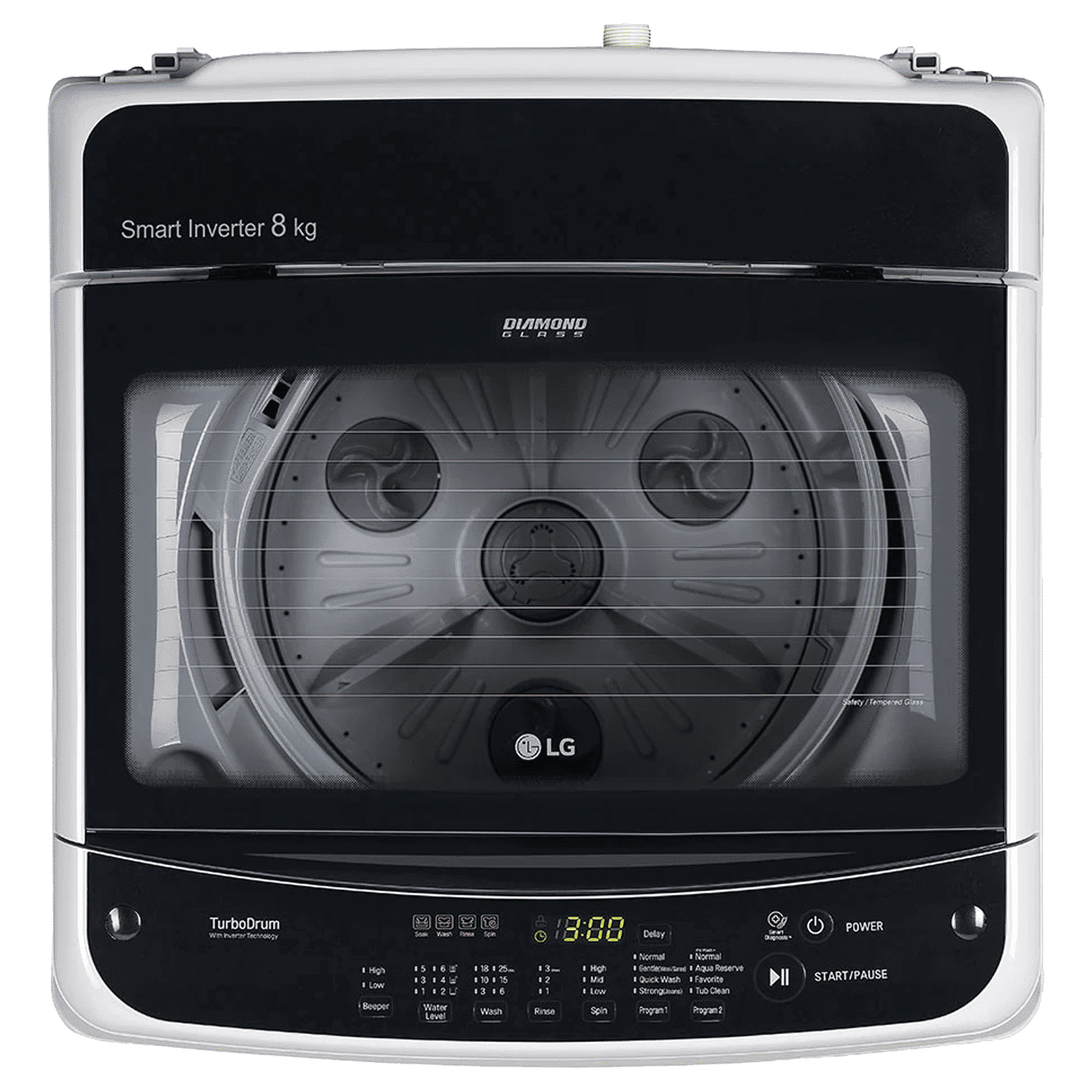 LG 8 kg 5 Star Inverter Fully Automatic Top Load Washing Machine (T80SPSF2Z.ASFQEIL, Waterfall Circulation, Middle Free Silver) LG 8 kg 5 Star Inverter Fully Automatic Top Load Washing Machine (T80SPSF2Z.ASFQEIL, Waterfall Circulation, Middle Free Silver)_2