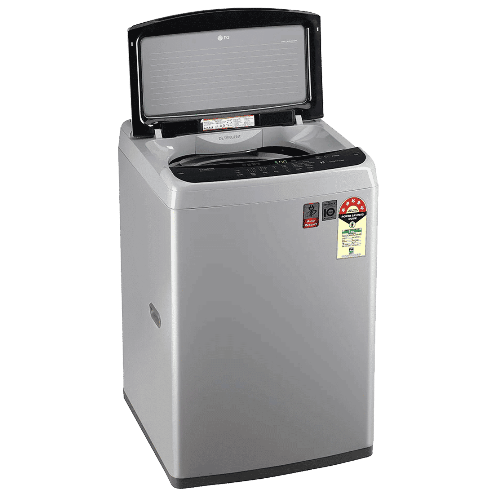 LG 8 kg 5 Star Inverter Fully Automatic Top Load Washing Machine (T80SPSF2Z.ASFQEIL, Waterfall Circulation, Middle Free Silver) LG 8 kg 5 Star Inverter Fully Automatic Top Load Washing Machine (T80SPSF2Z.ASFQEIL, Waterfall Circulation, Middle Free Silver)_7