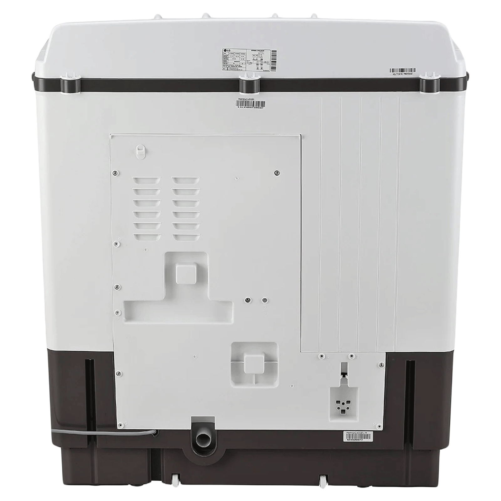 LG 9 kg 5 Star Semi Automatic Washing Machine with Lint Filter (P9041SGAZ.ADGQEIL, Grey)_7