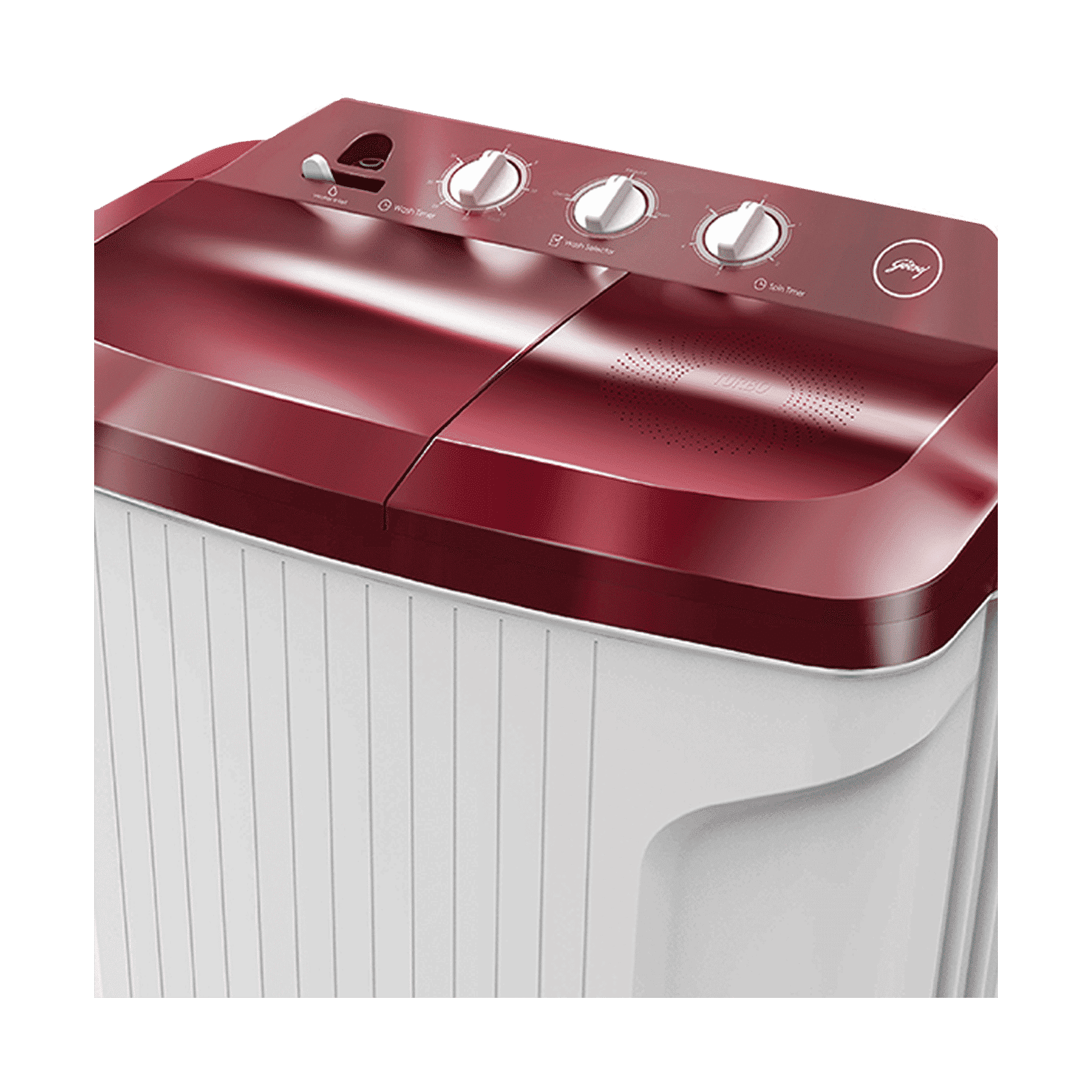 Godrej 8 kg 5 Star Semi Automatic Washing Machine with Spin Shower (Edge Classic, WS EDGE CLS 80 5.0 SN2 M WNRD, Wine Red)_6