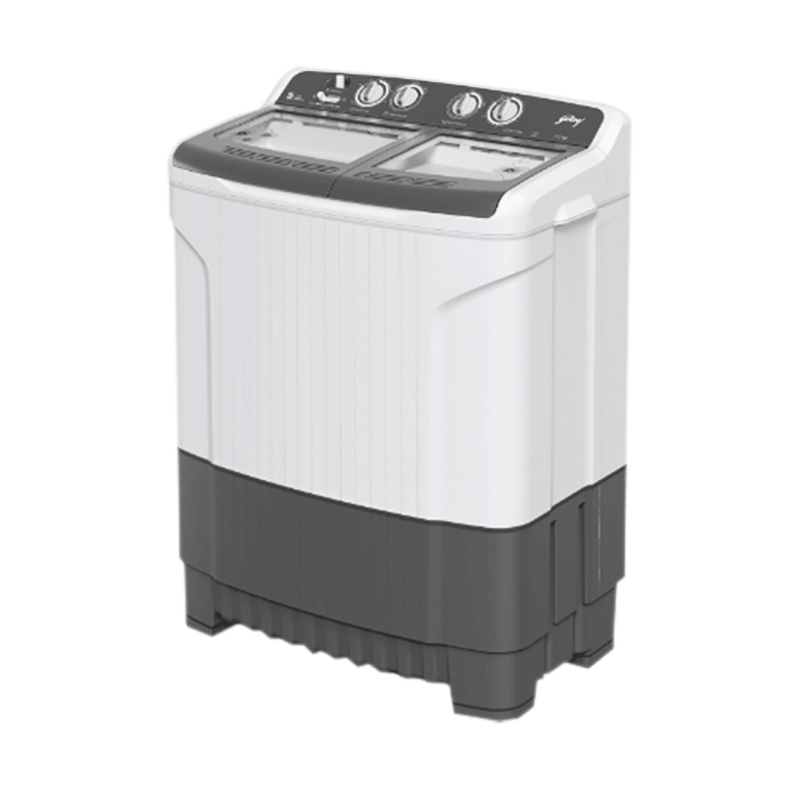Godrej 7.5 Kg 5 Star Semi Automatic Washing Machine with Electro-Mechanical Controls (Edge, WSEDGE 75 5.0 TB3 M STGR, Storm Grey)_3