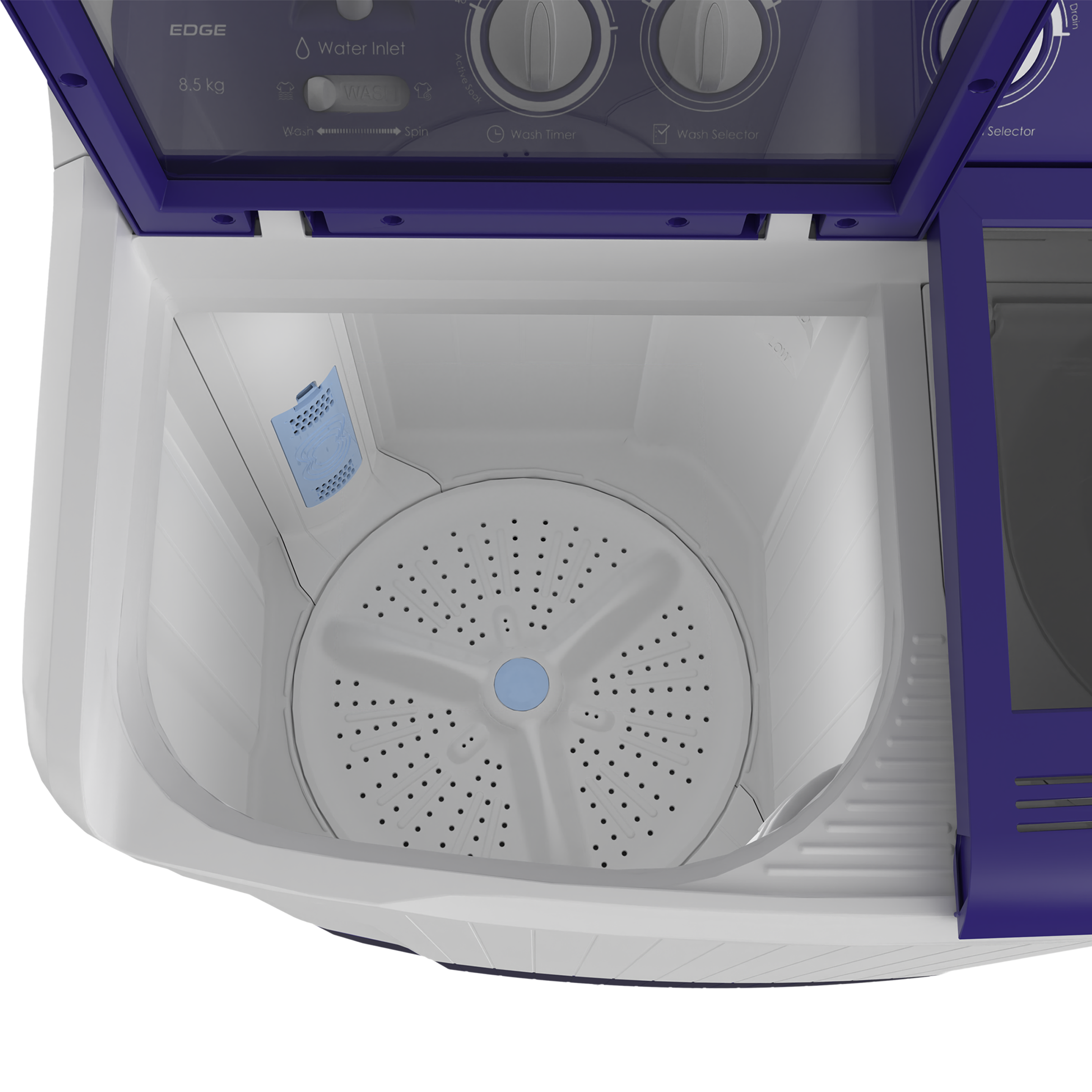 Godrej 7.5 kg 5 Star Semi Automatic Washing Machine with Tri Roto Scrub Pulsator (WS EDGE 7.5 ROBL T, Royal Blue)_7