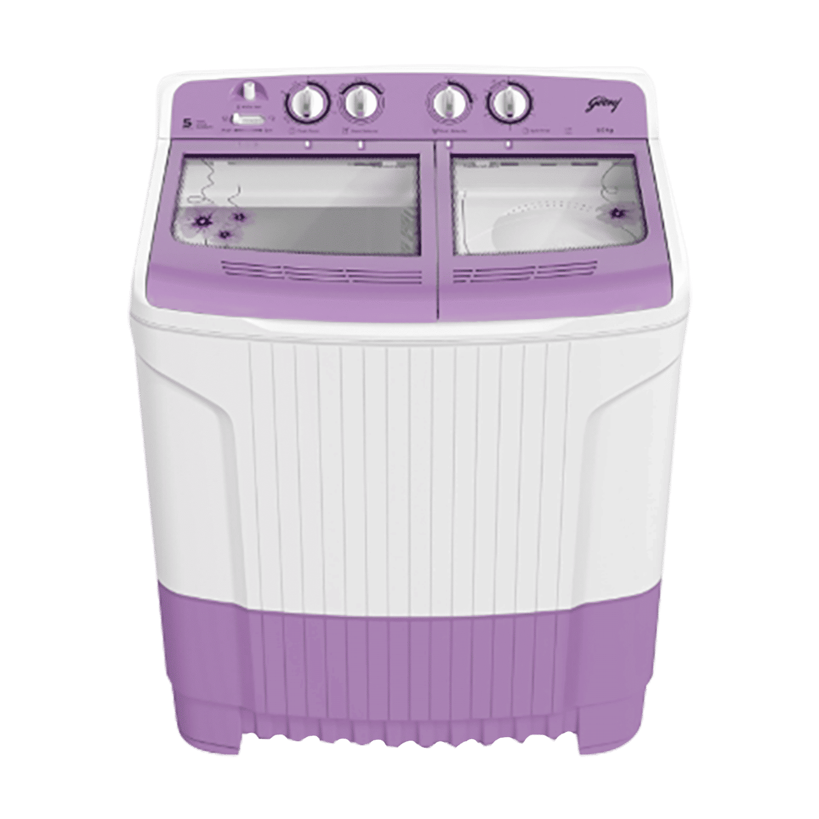 Godrej 8 kg 5 Star Semi Automatic Washing Machine with PowerMax Wash Motor (Edge, WS EDGE 80 5.0 TB3 M LVDR, Lavender) Godrej 8 kg 5 Star Semi Automatic Washing Machine with PowerMax Wash Motor (Edge, WS EDGE 80 5.0 TB3 M LVDR, Lavender)_12